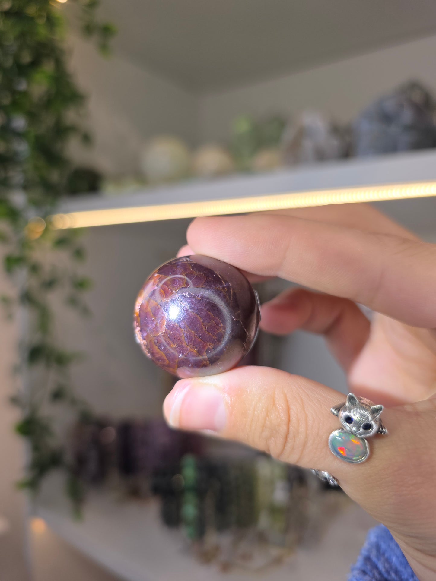 High Grade Star Line Garnet Spheres