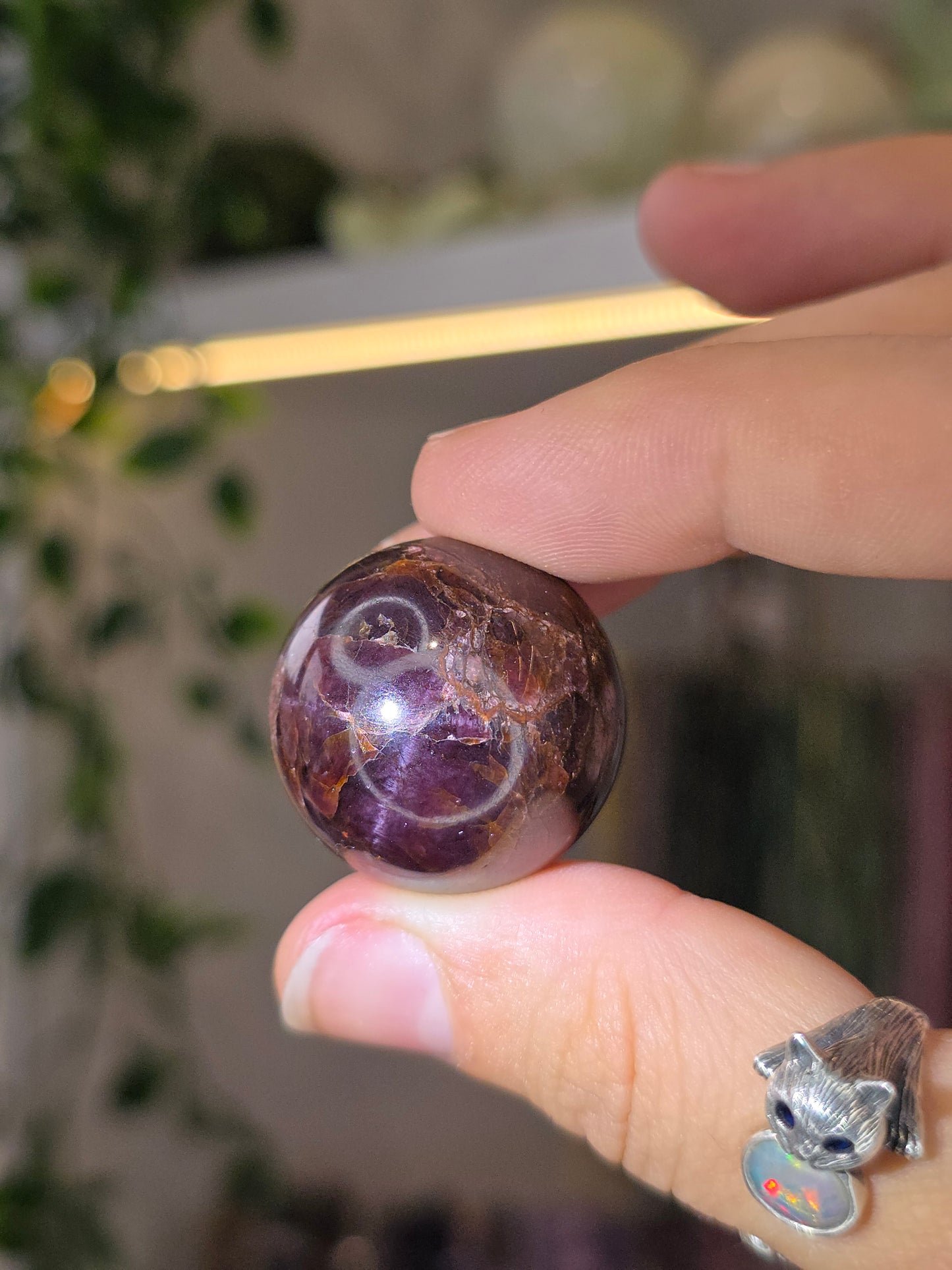 High Grade Star Line Garnet Spheres