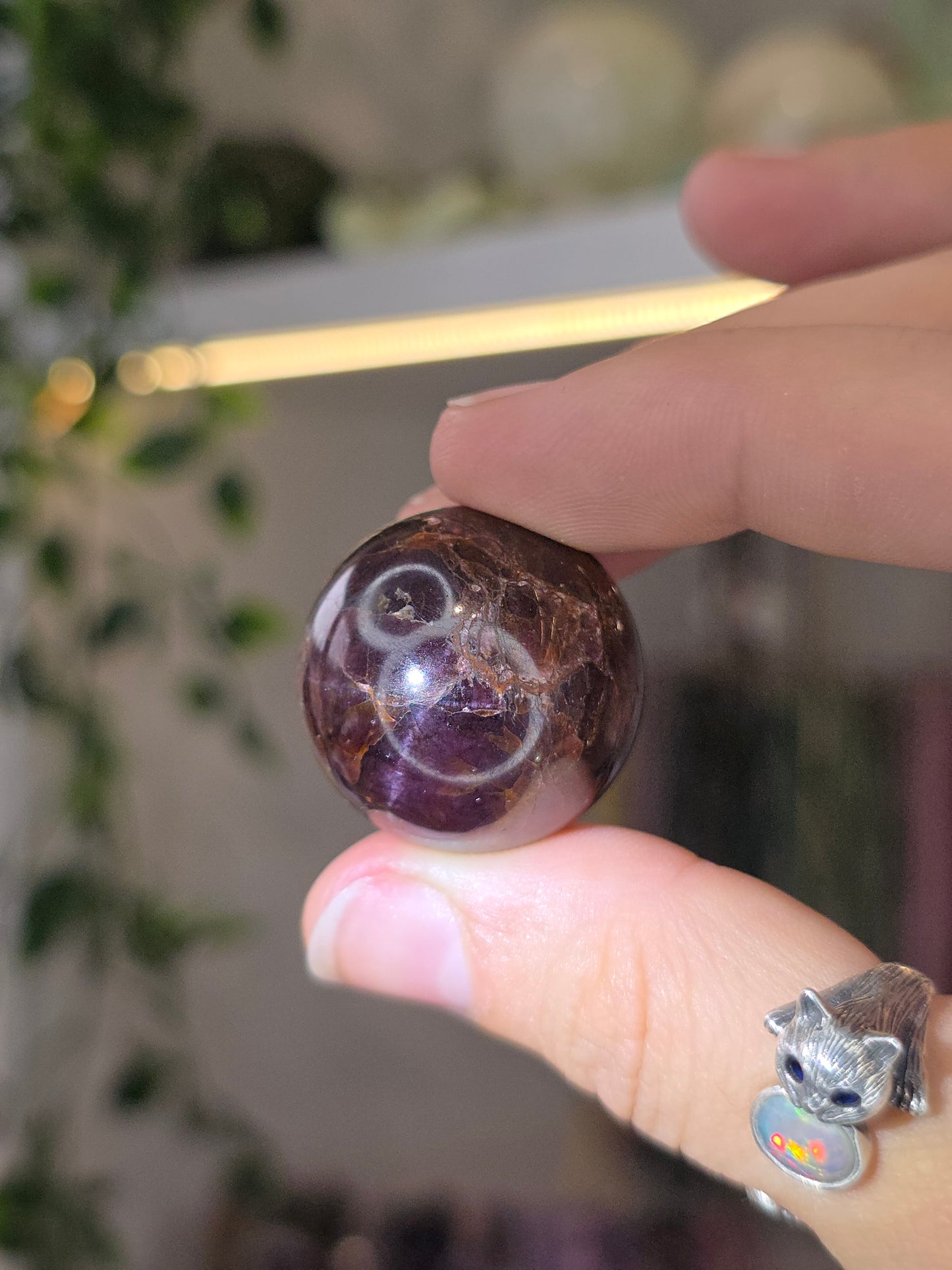 High Grade Star Line Garnet Spheres