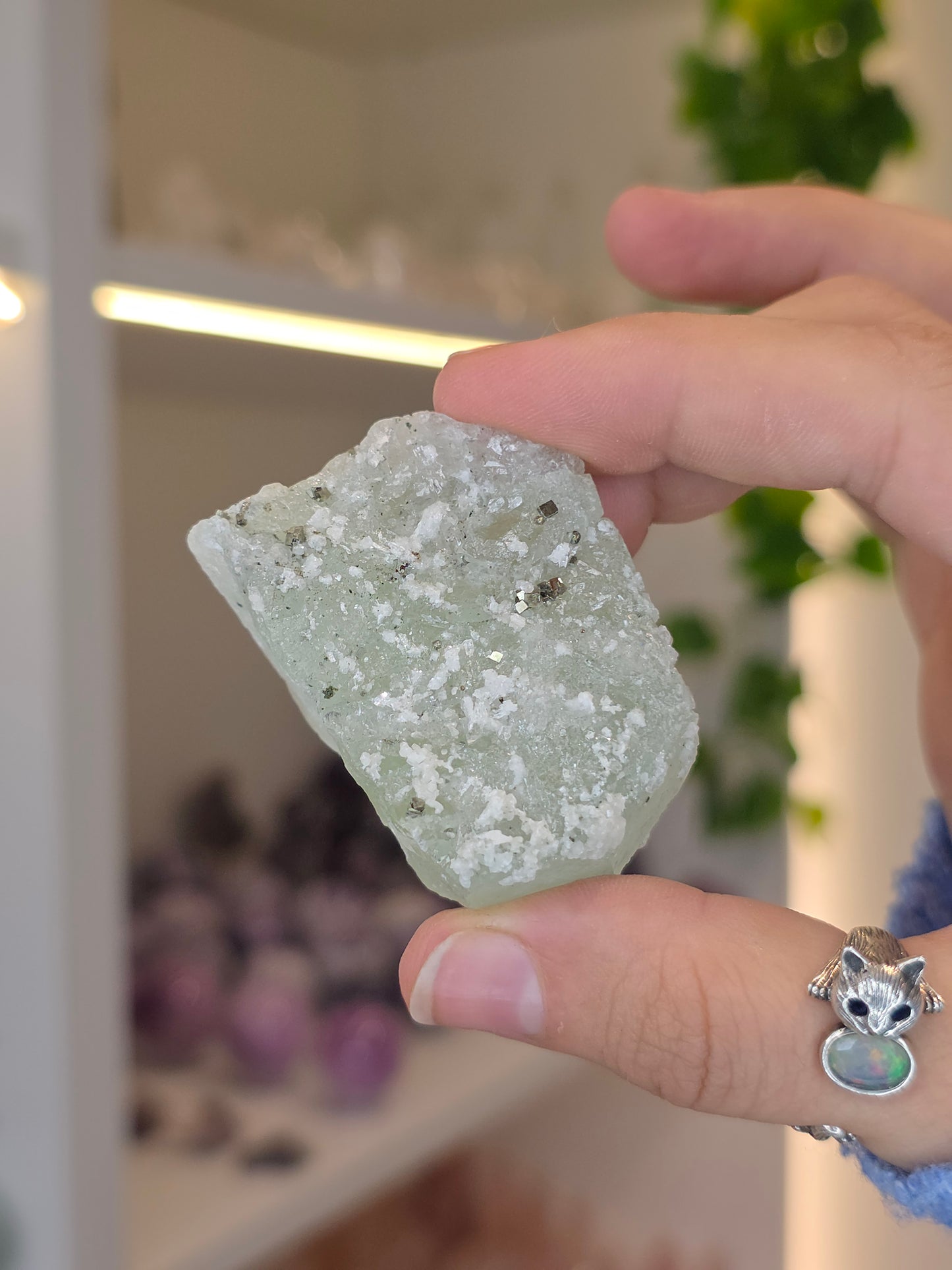 Datolite with Pyrite and Calcite from the Del Rey Mine, Charcas, San Luis Potosi, Mexico