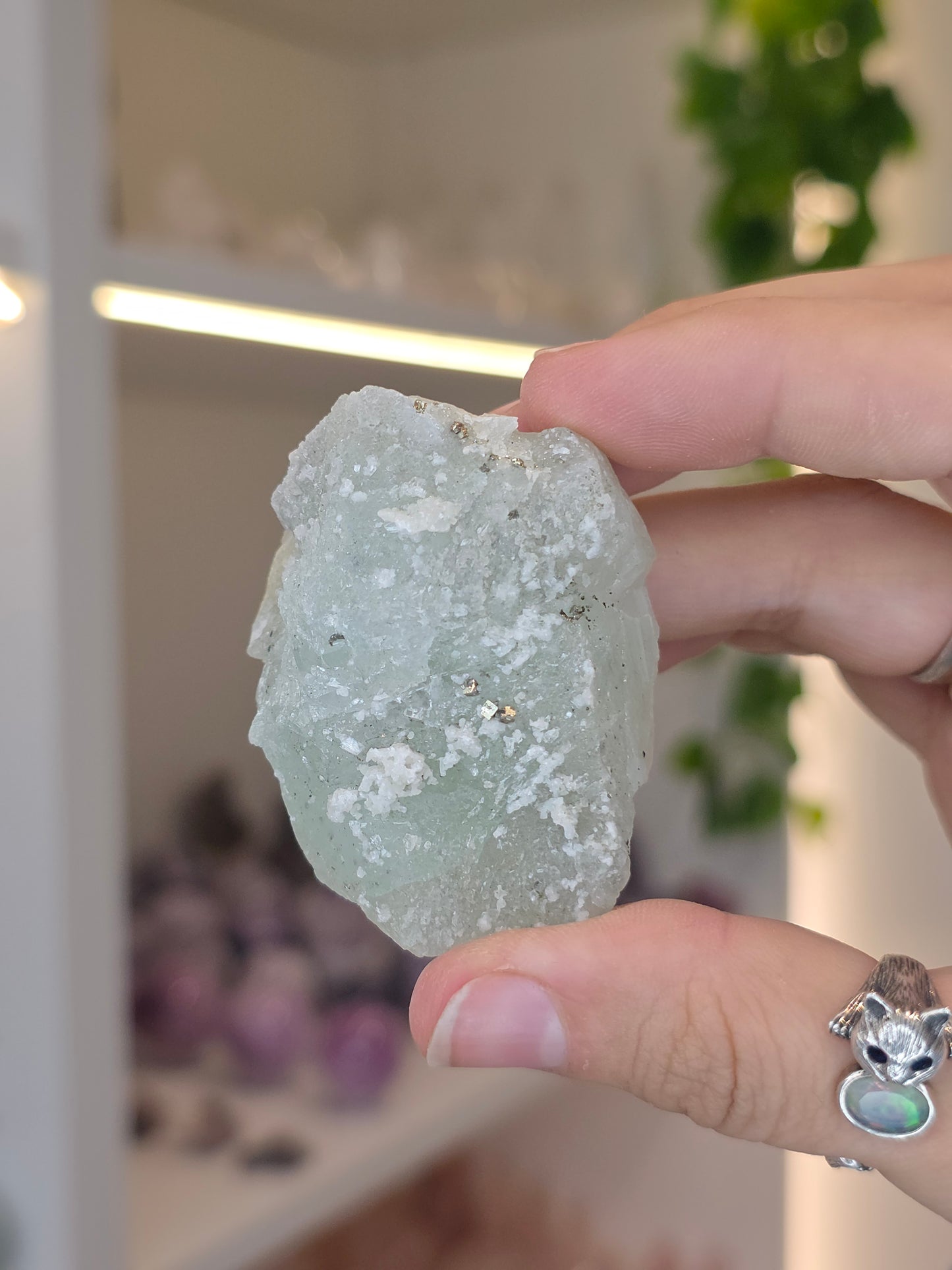 Datolite with Pyrite and Calcite from the Del Rey Mine, Charcas, San Luis Potosi, Mexico
