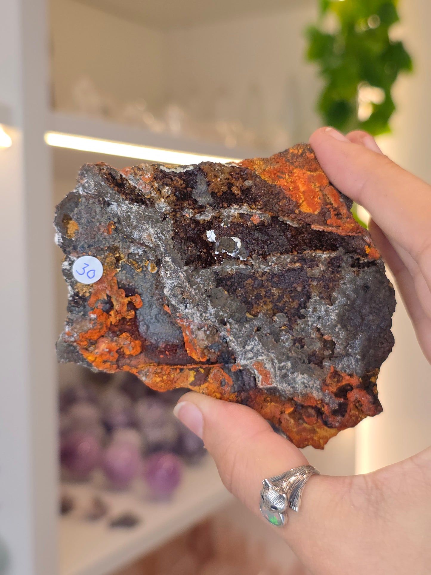 Hemimorphite, Smithsonite with Goethite Specimen Santa Eulalia, Chihuahua, Mexico - E