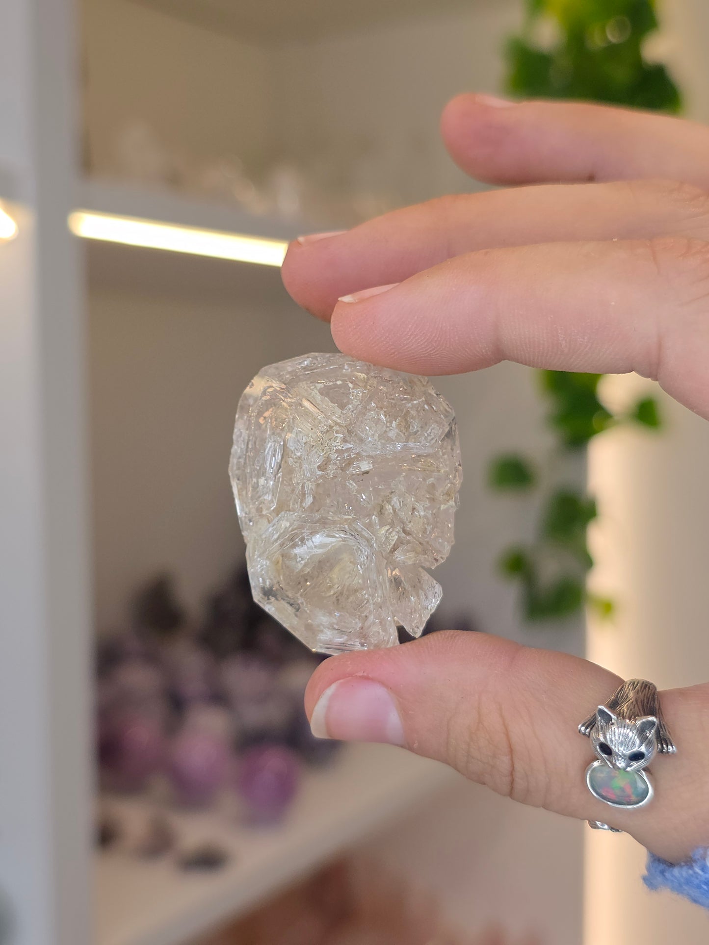 Various Fenster Quartz (Window Quartz / Elestial Quartz) from Paredon, Coahuila, Mexico