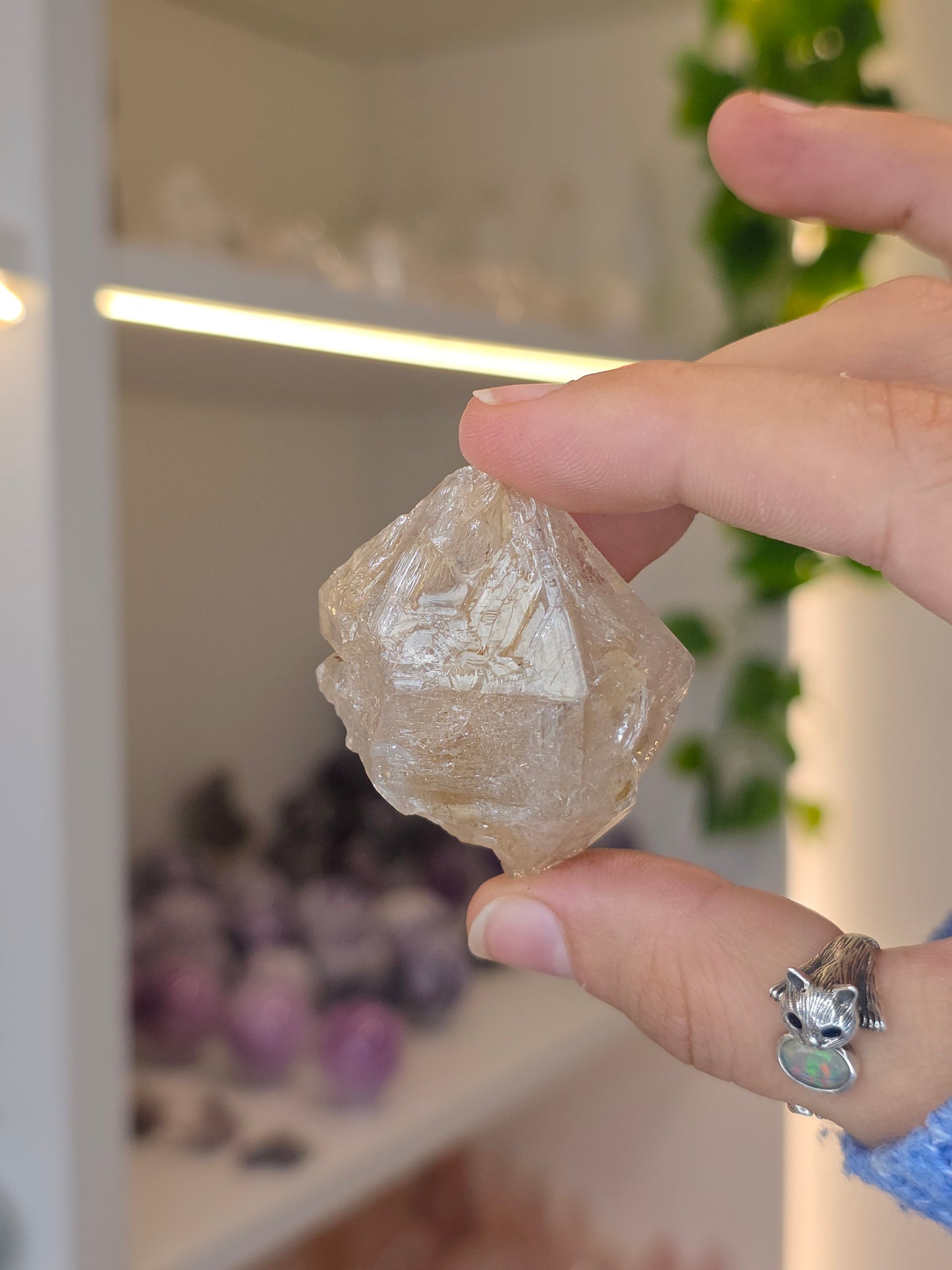 Various Fenster Quartz (Window Quartz / Elestial Quartz) from Paredon, Coahuila, Mexico