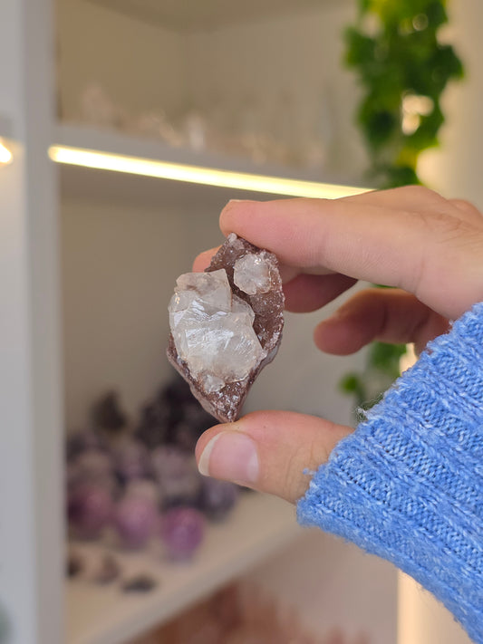 Various Diamond Calcites from Santa Eulalia, Chihuahua, Mexico
