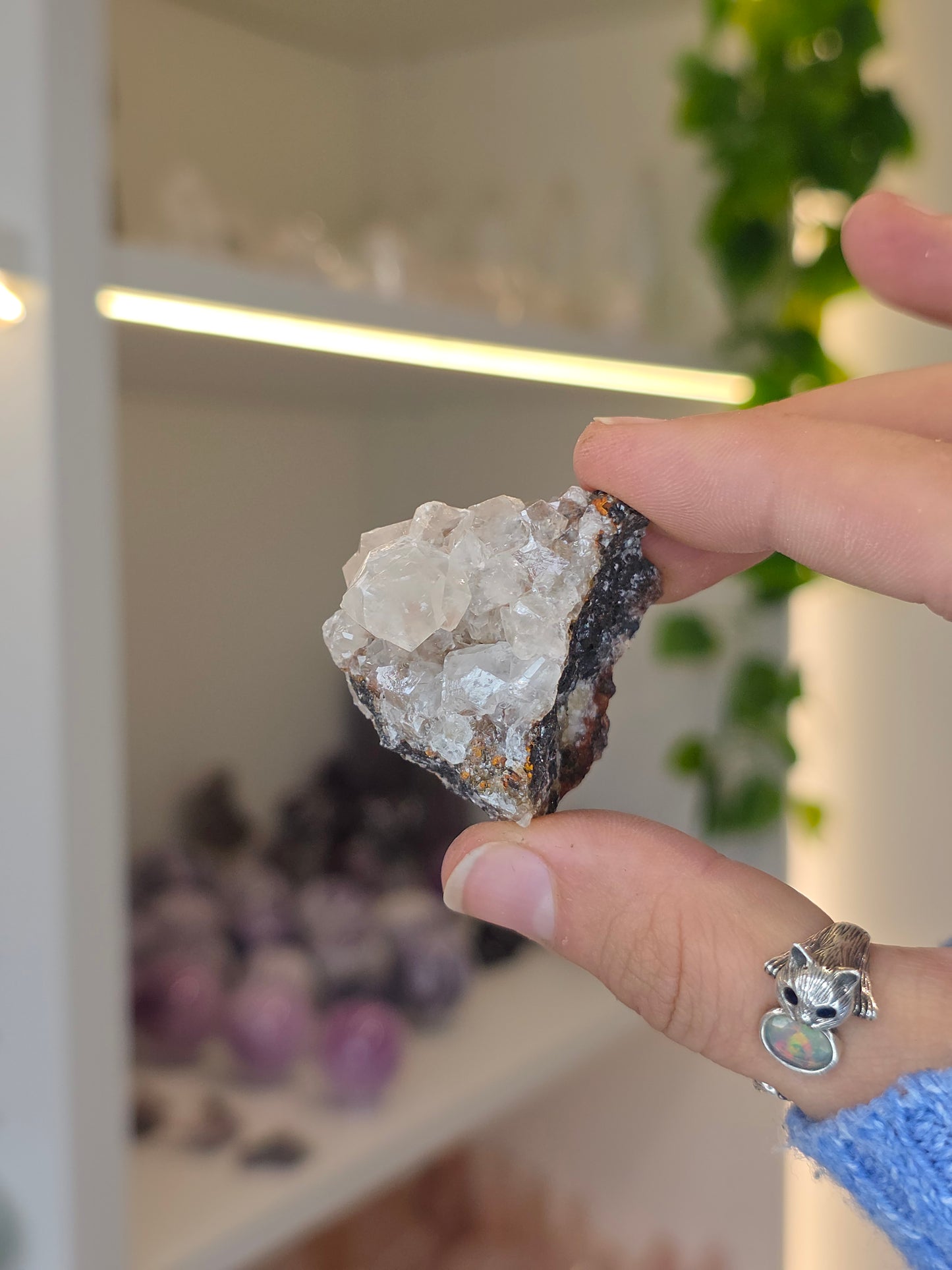 Various Diamond Calcites from Santa Eulalia, Chihuahua, Mexico