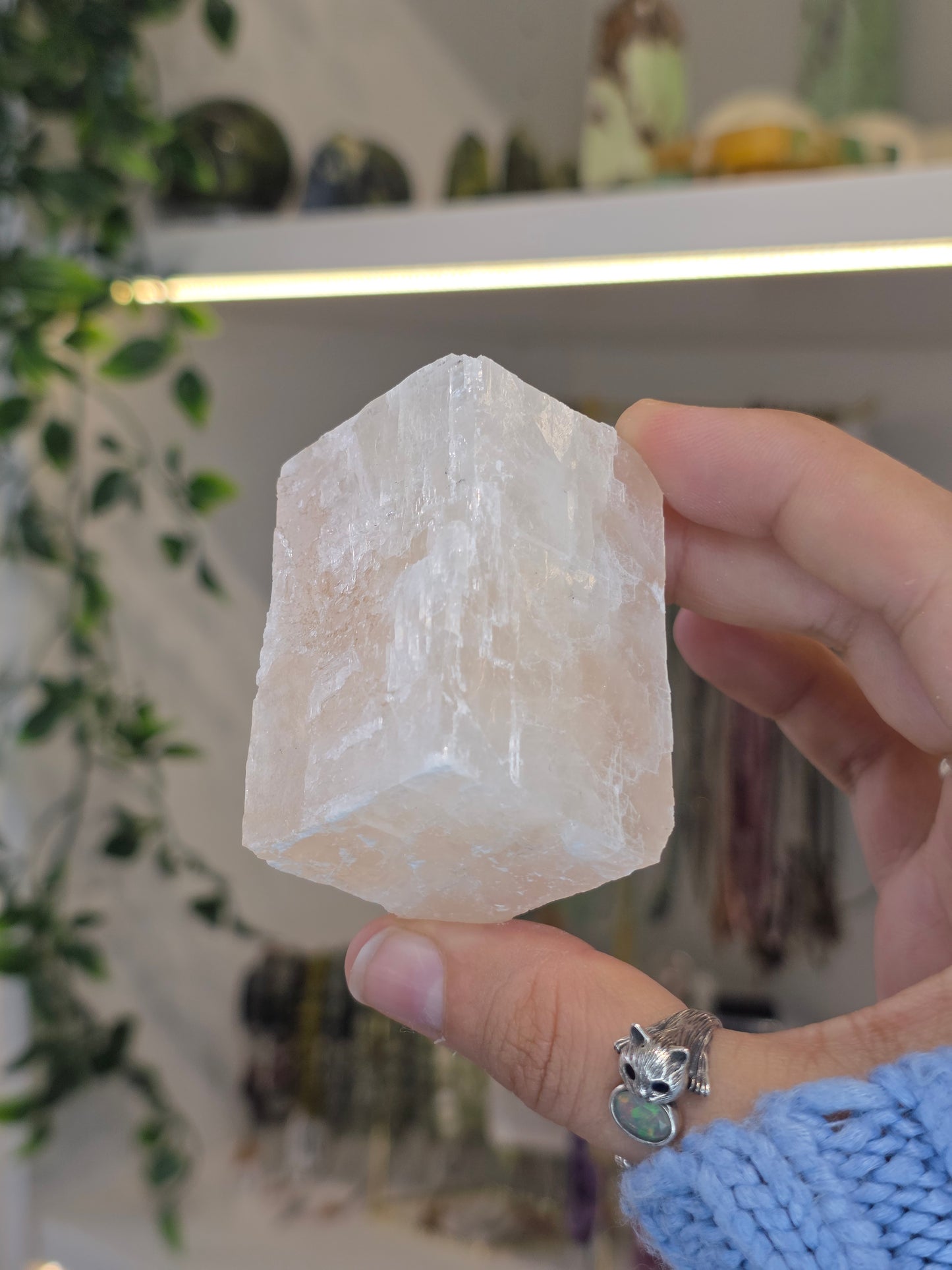 Pink Calcite Raw Cubes - From Mexico