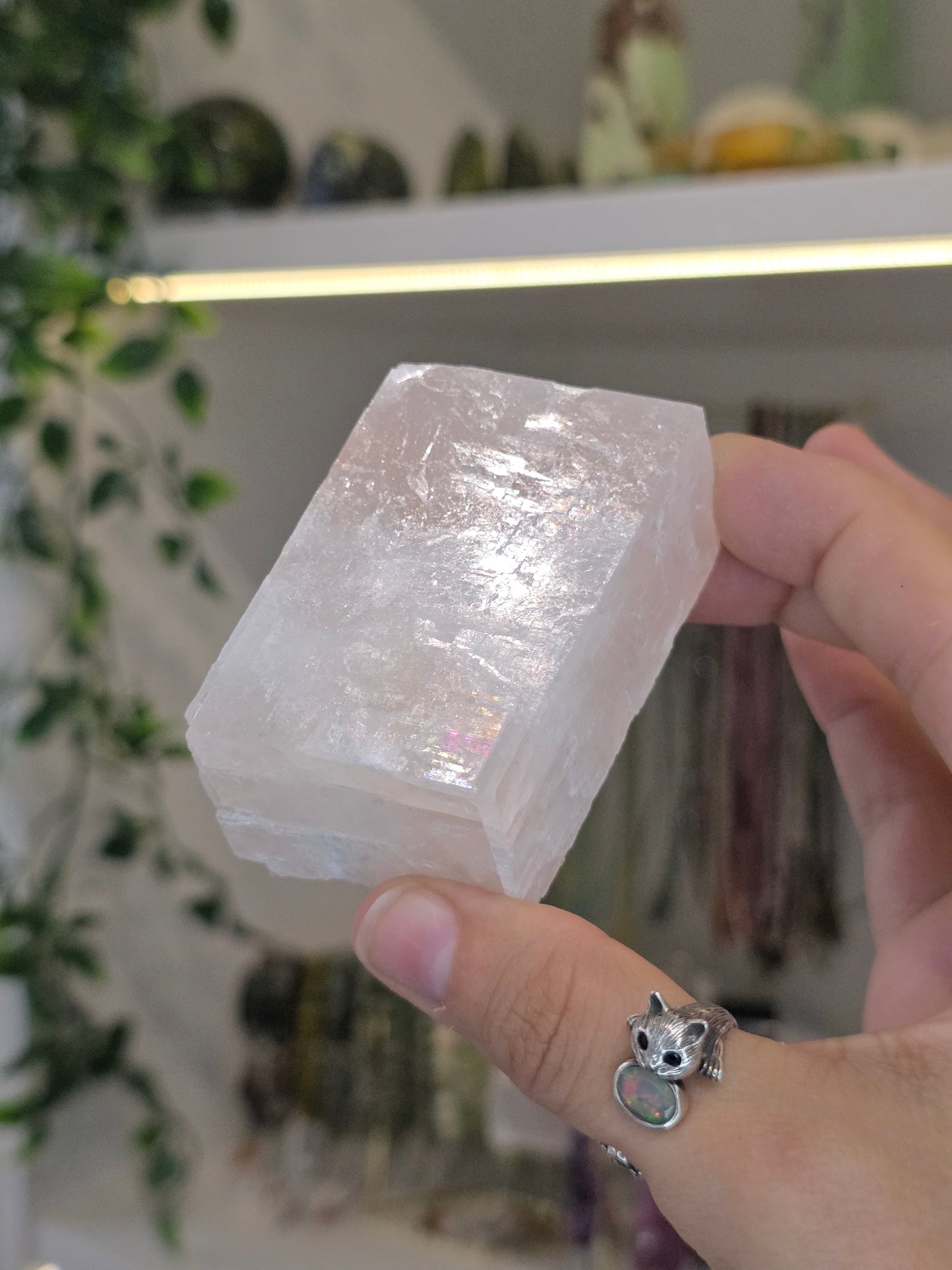 Pink Calcite Raw Cubes - From Mexico