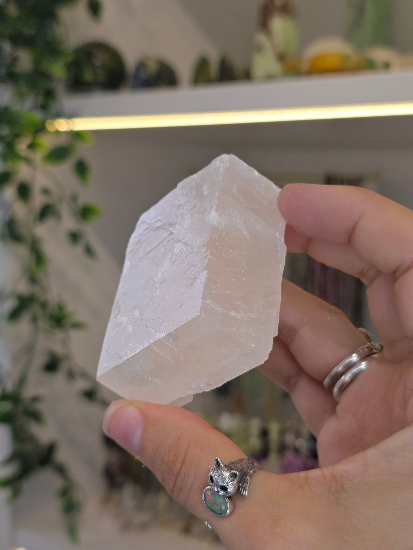 Pink Calcite Raw Cubes - From Mexico