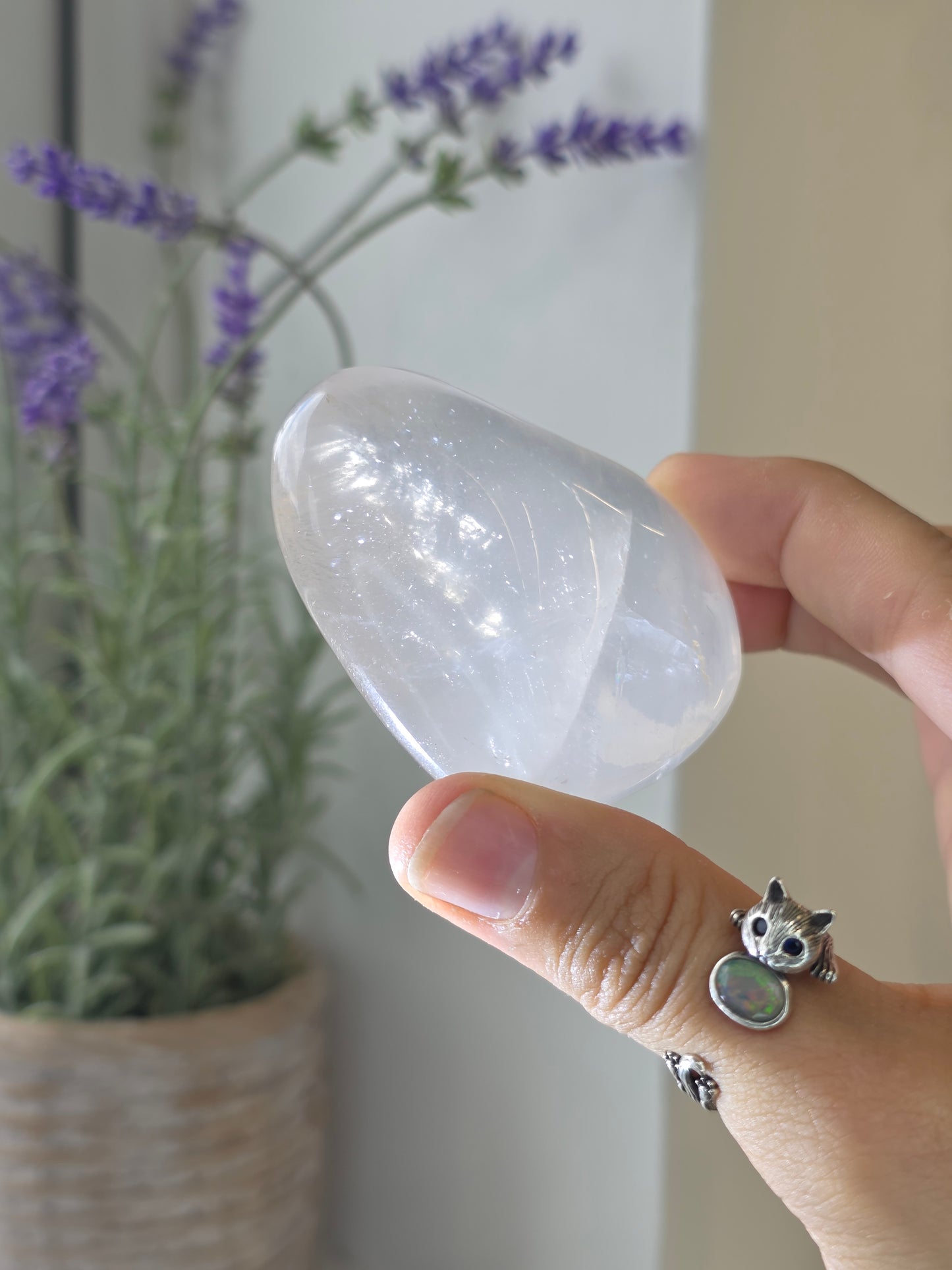 Girasol Quartz Hearts from Madagascar