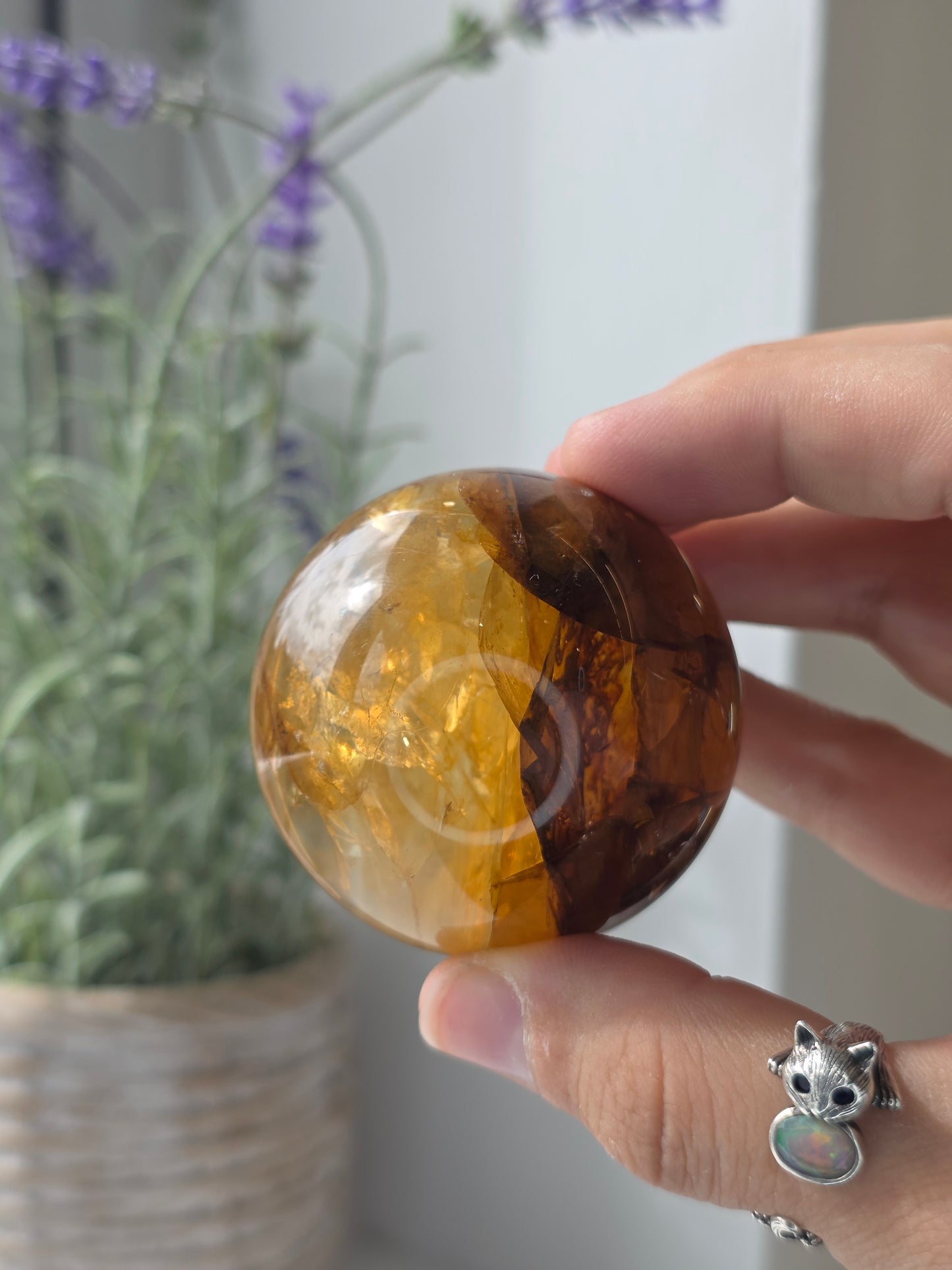 High Quality Golden Healer Sphere from Brazil - B