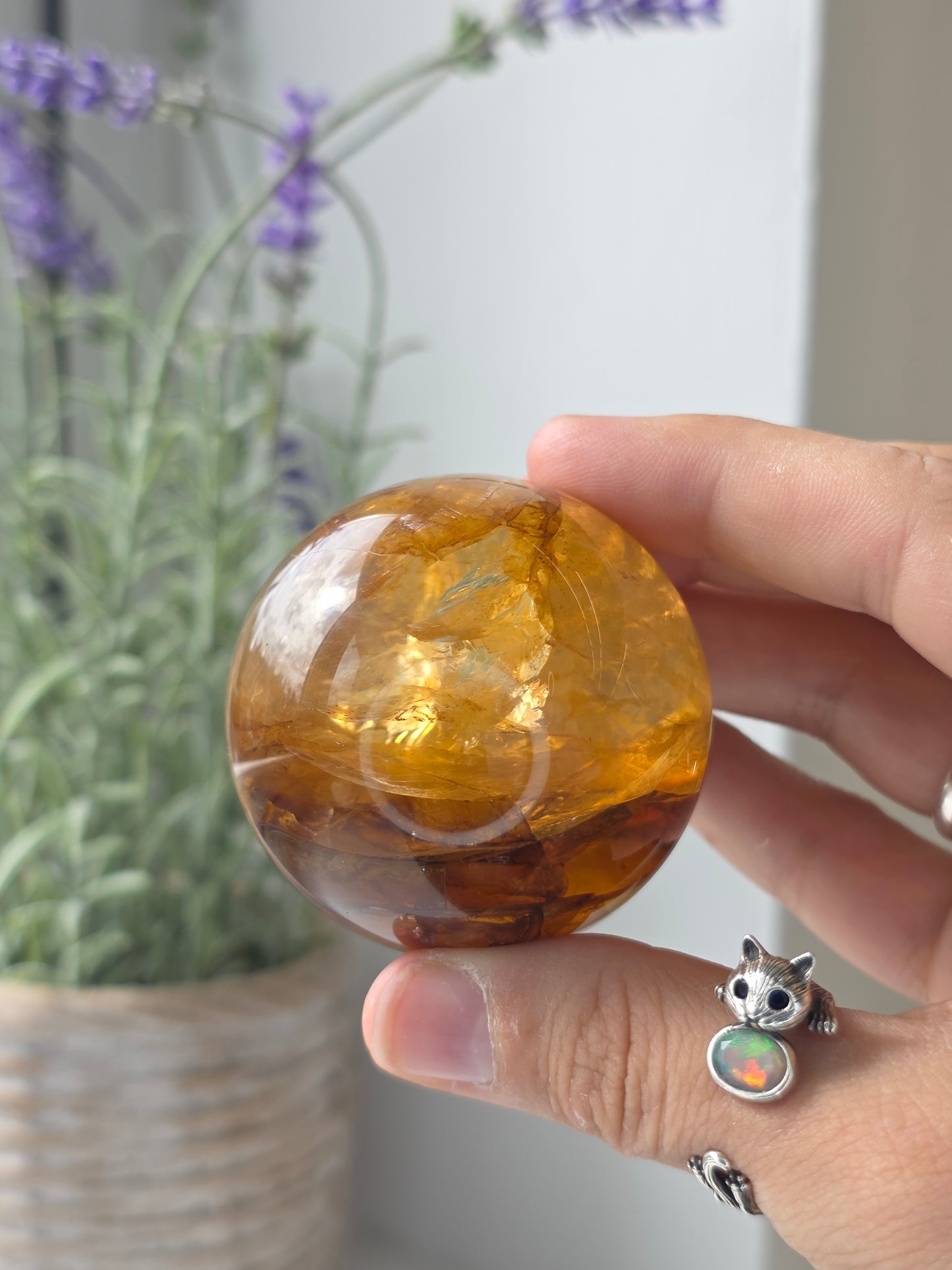 High Quality Golden Healer Sphere from Brazil - B