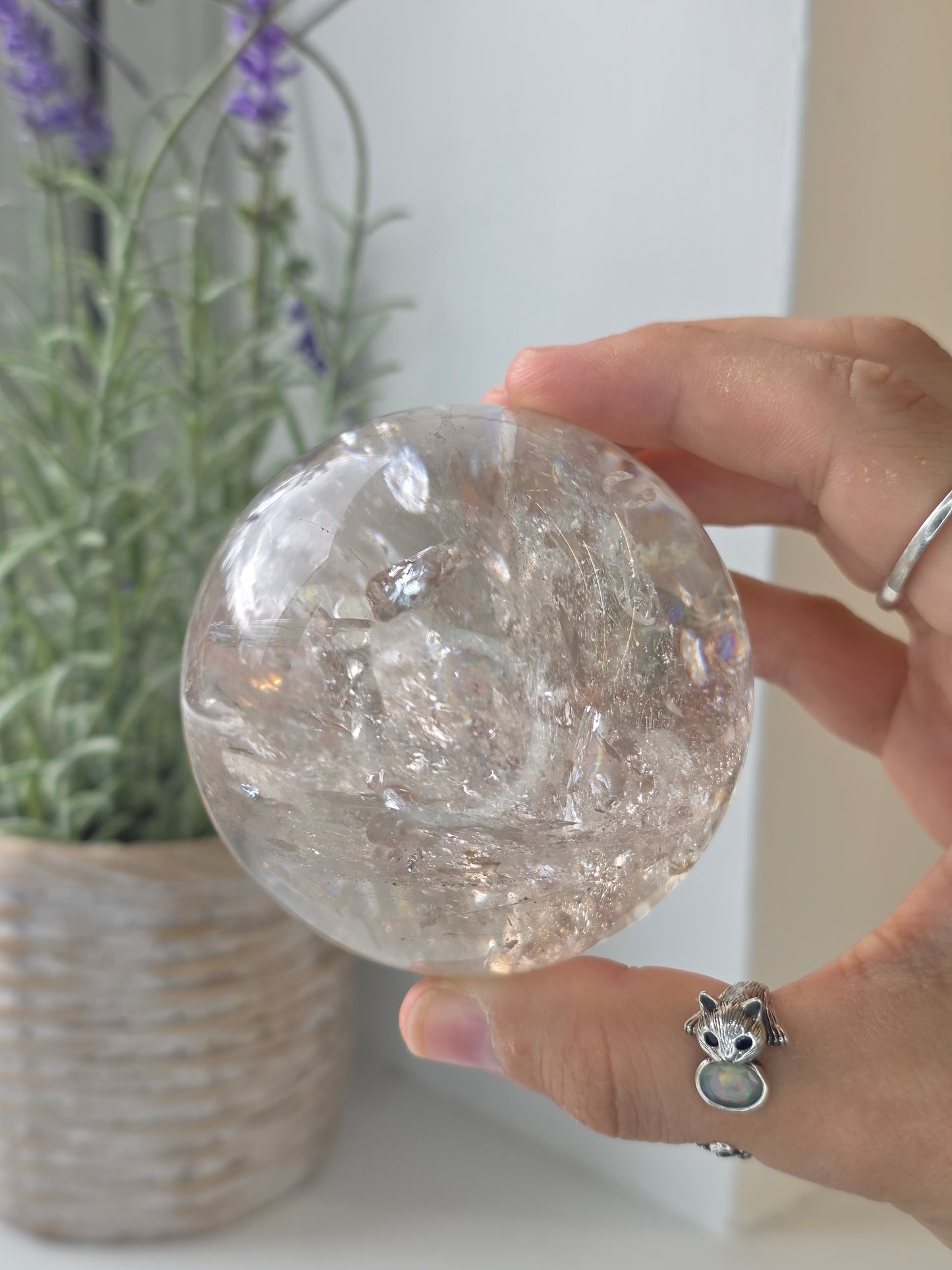 High Quality Smokey Quartz Sphere from Brazil - B