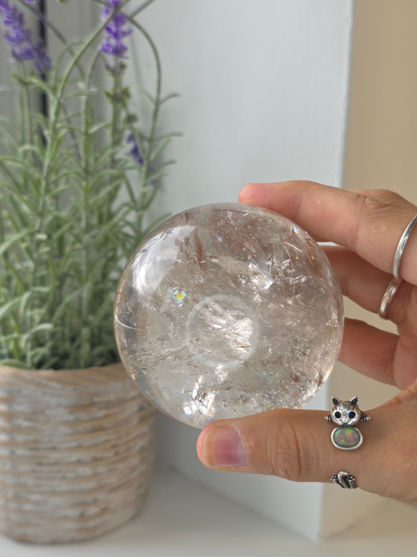 High Quality Smokey Quartz Sphere from Brazil - B