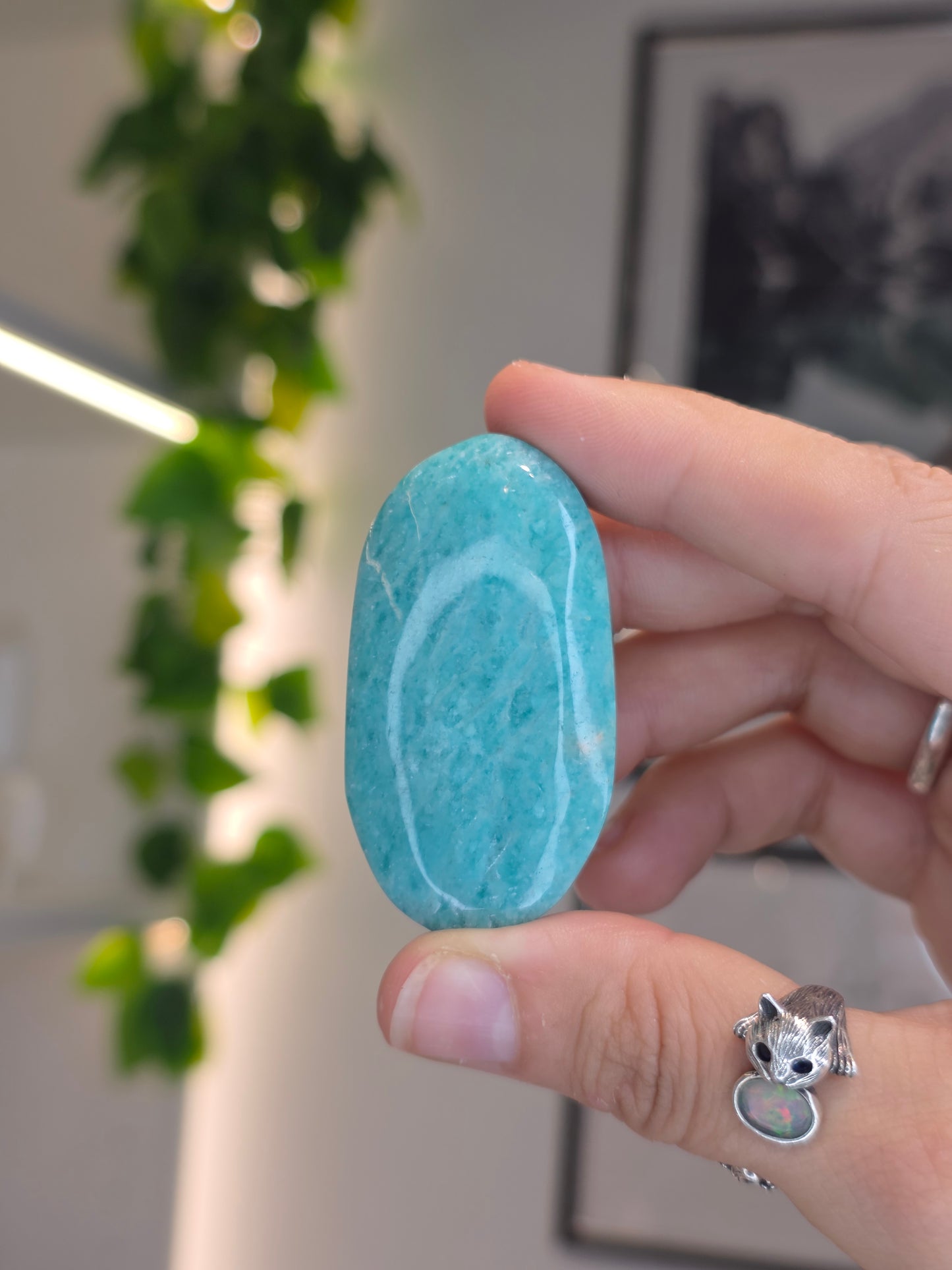 Flashy Amazonite Palms