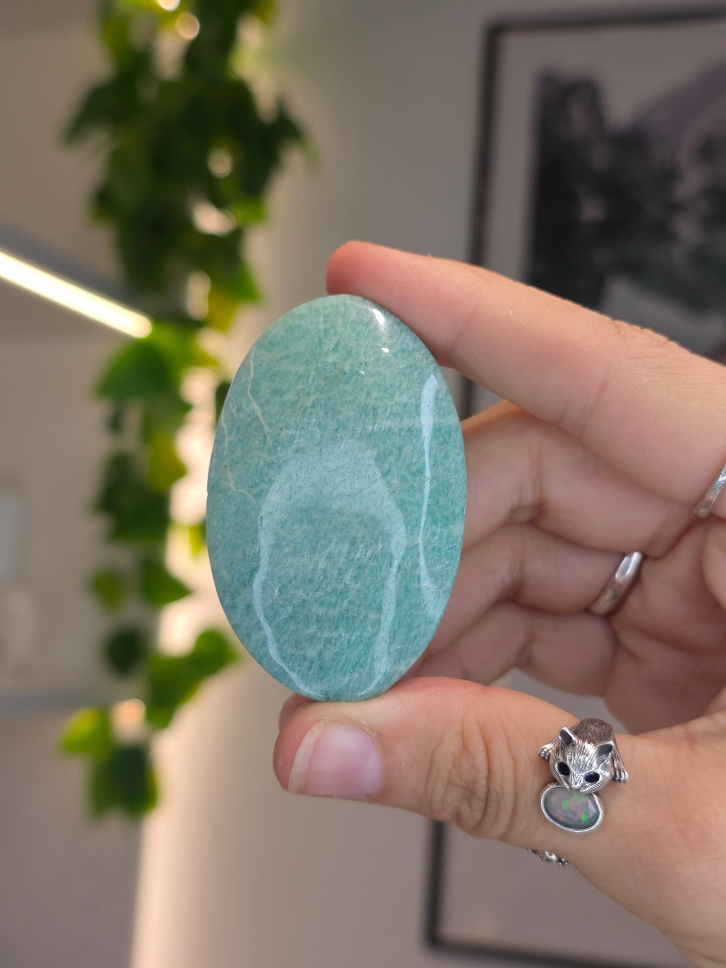 Flashy Amazonite Palms