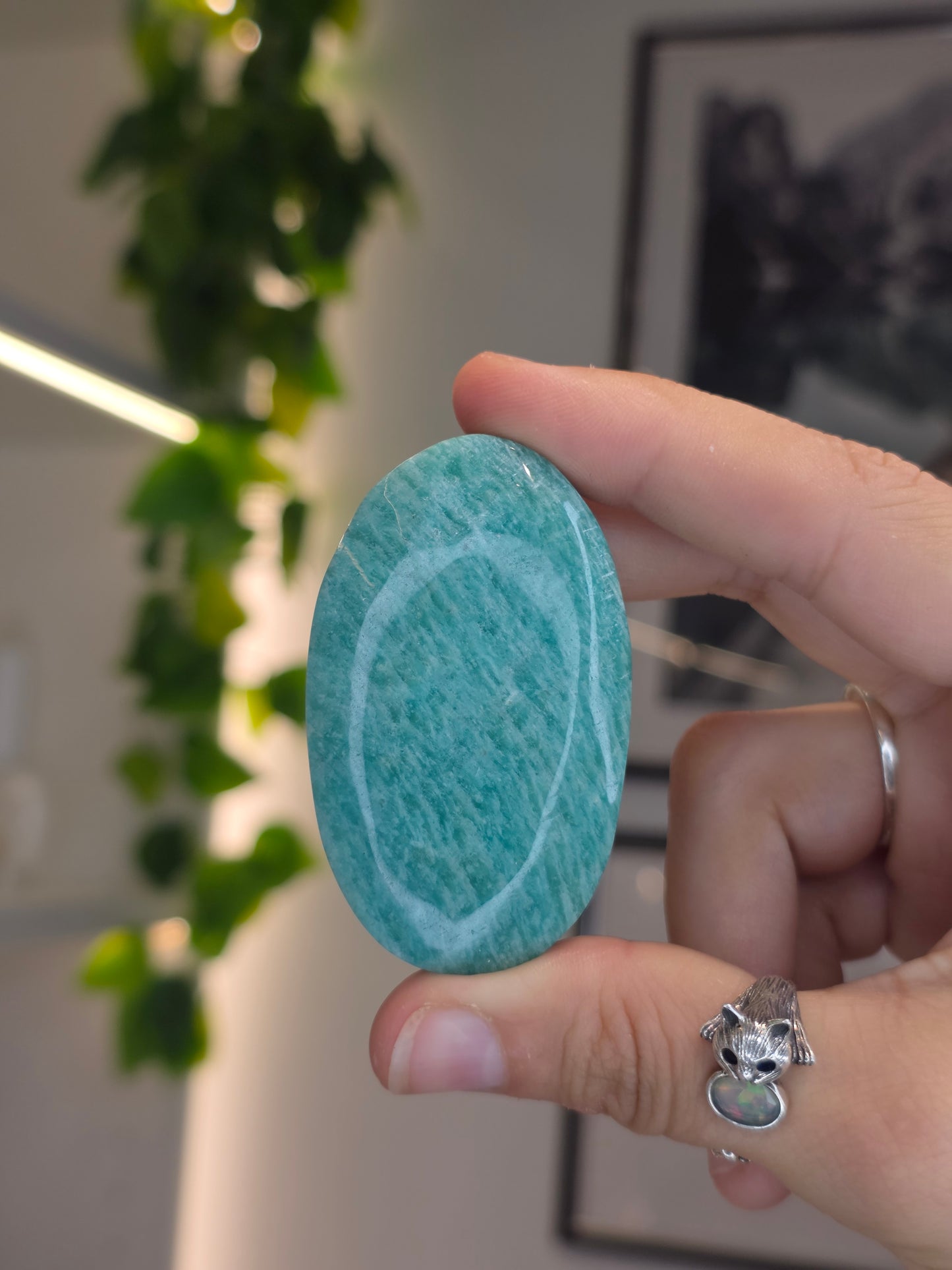 Flashy Amazonite Palms