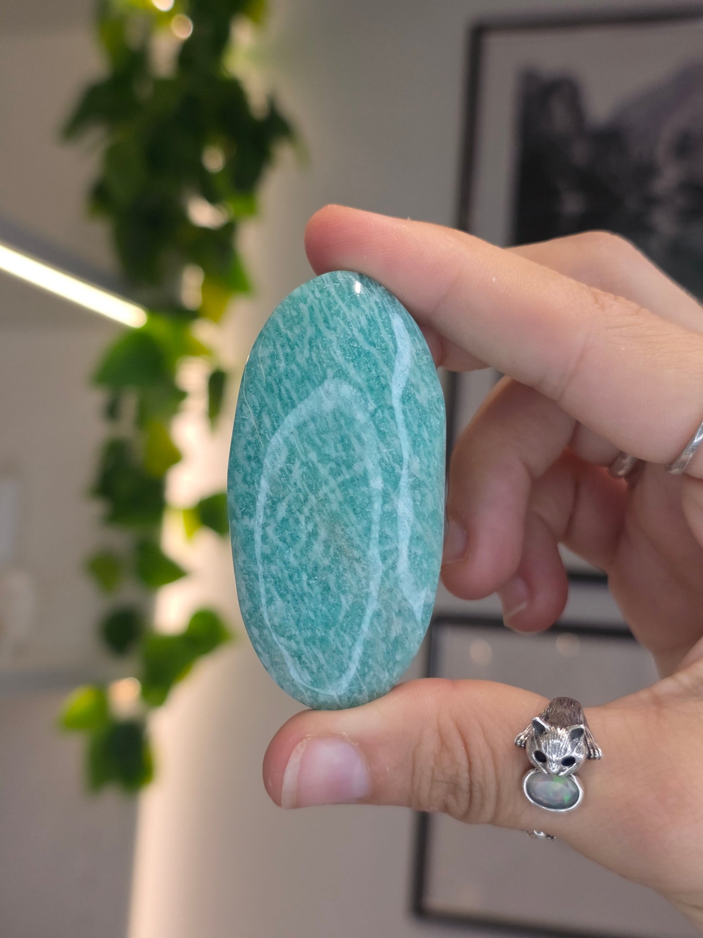 Flashy Amazonite Palms