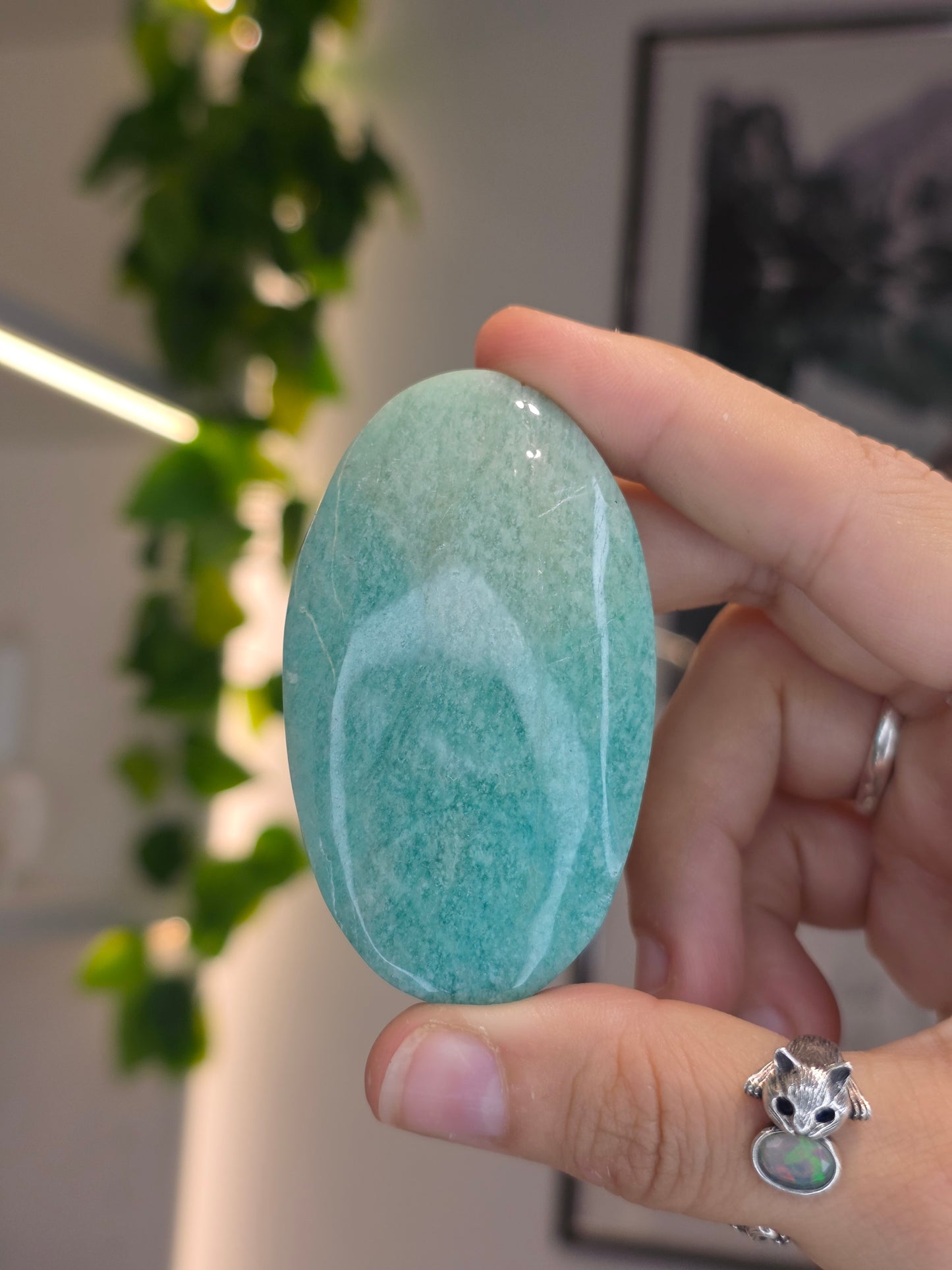 Flashy Amazonite Palms