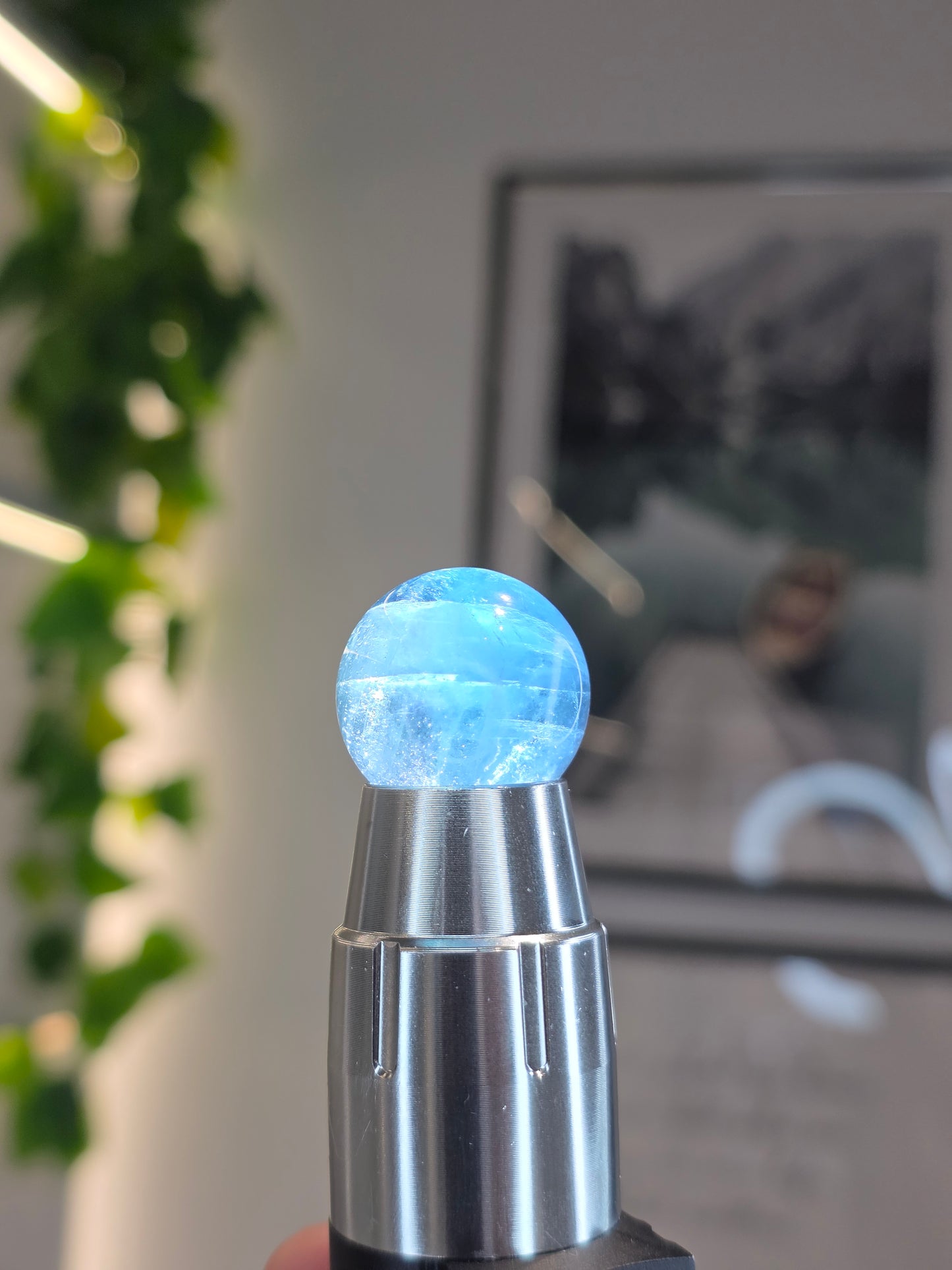 Blue Fluorite Spheres