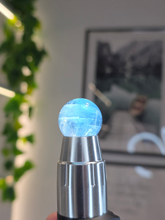 Blue Fluorite Spheres