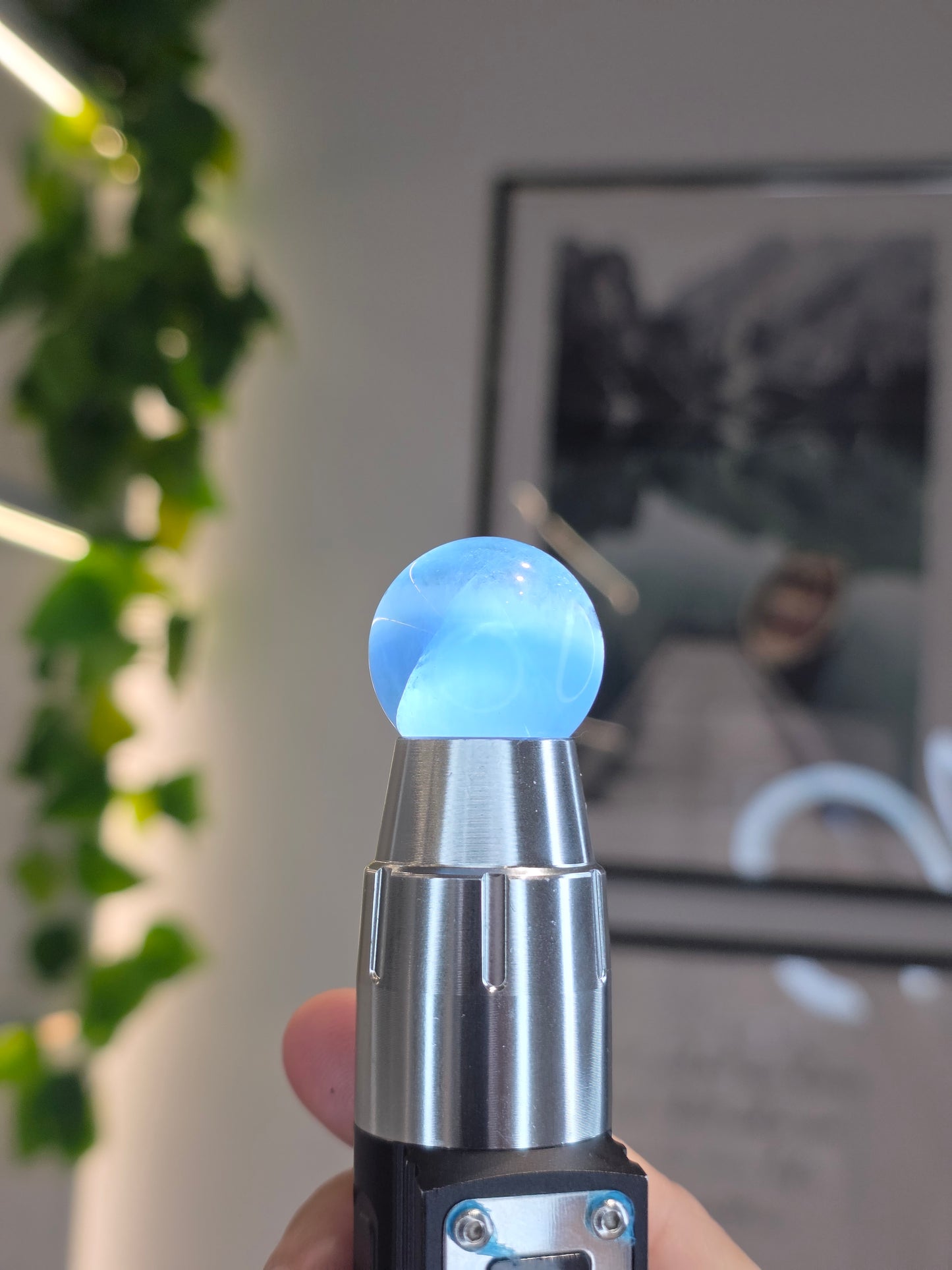 Blue Fluorite Spheres