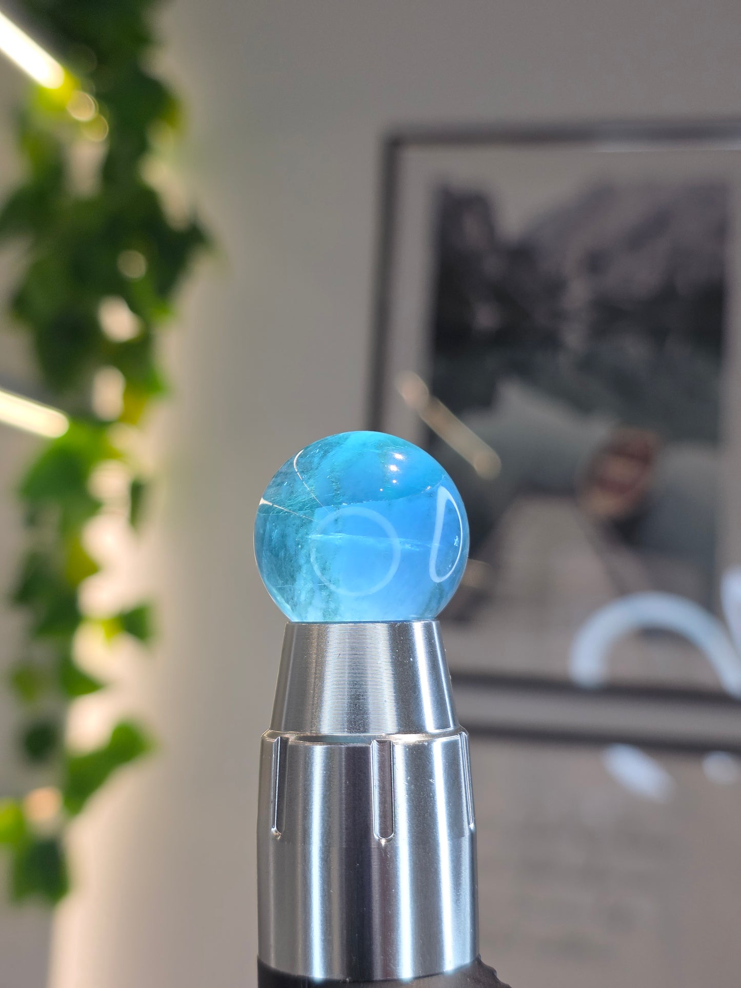 Blue Fluorite Spheres