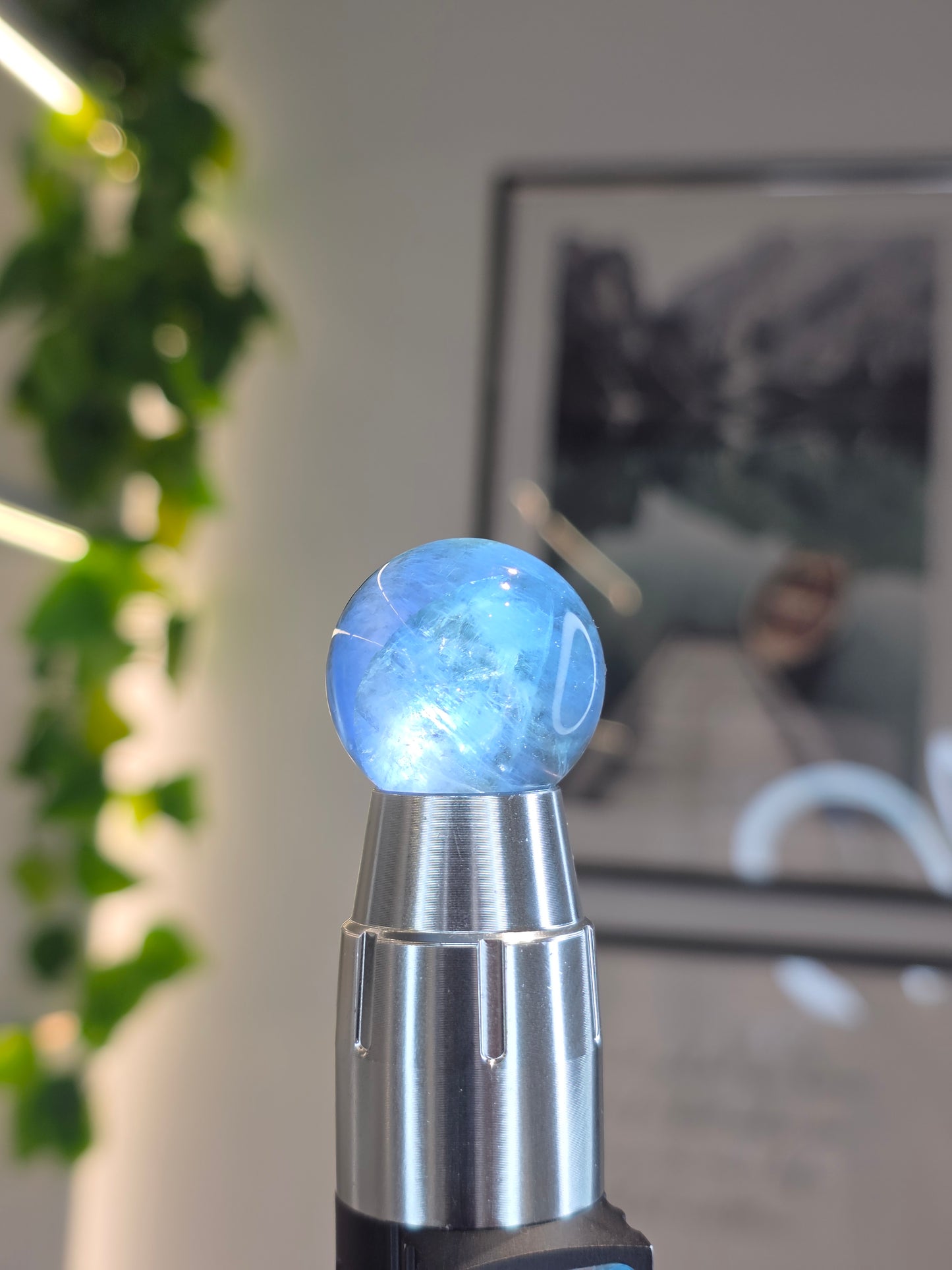 Blue Fluorite Spheres