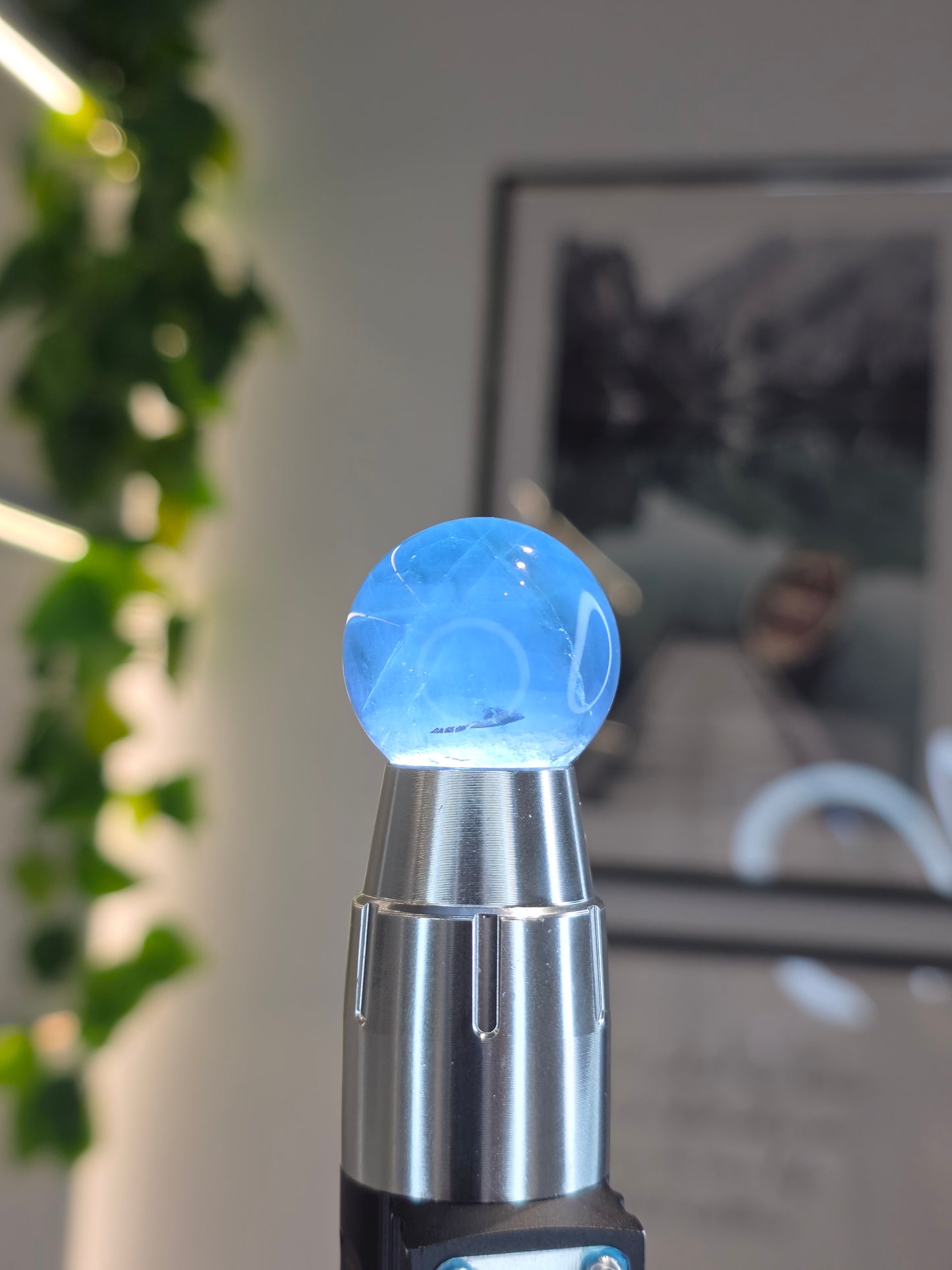 Blue Fluorite Spheres