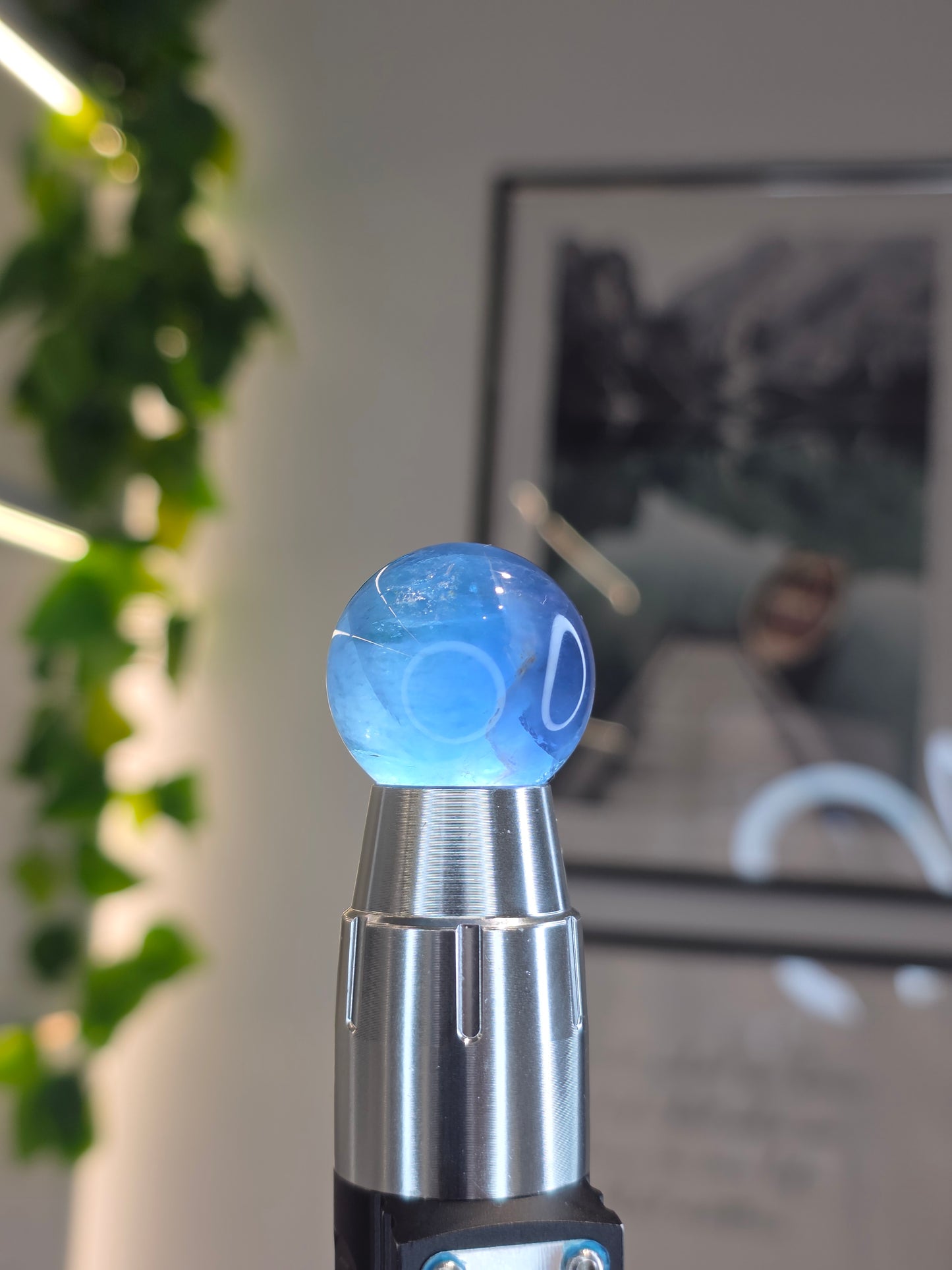 Blue Fluorite Spheres