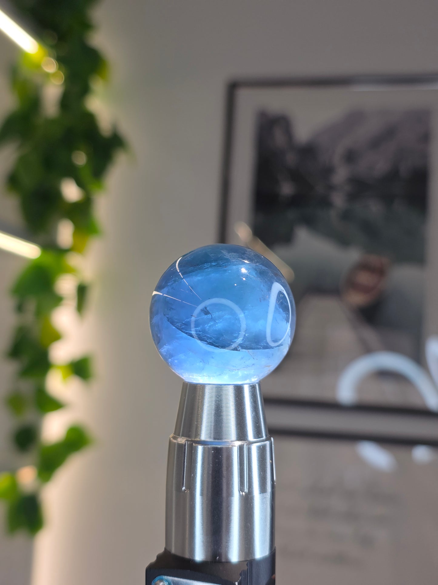 Blue Fluorite Spheres