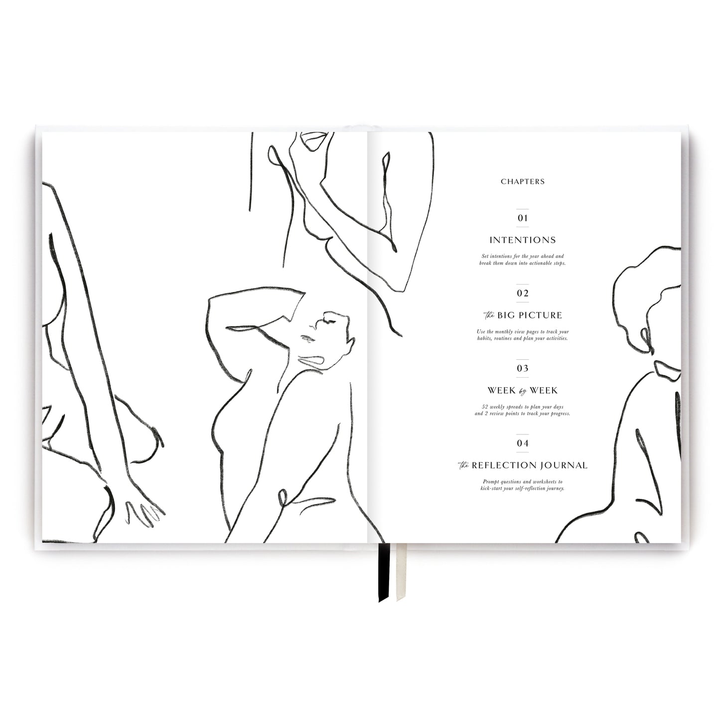 (SOLSTICE) Body + Soul Undated Journal by Blush & Gold in Almond - MAS3326/28