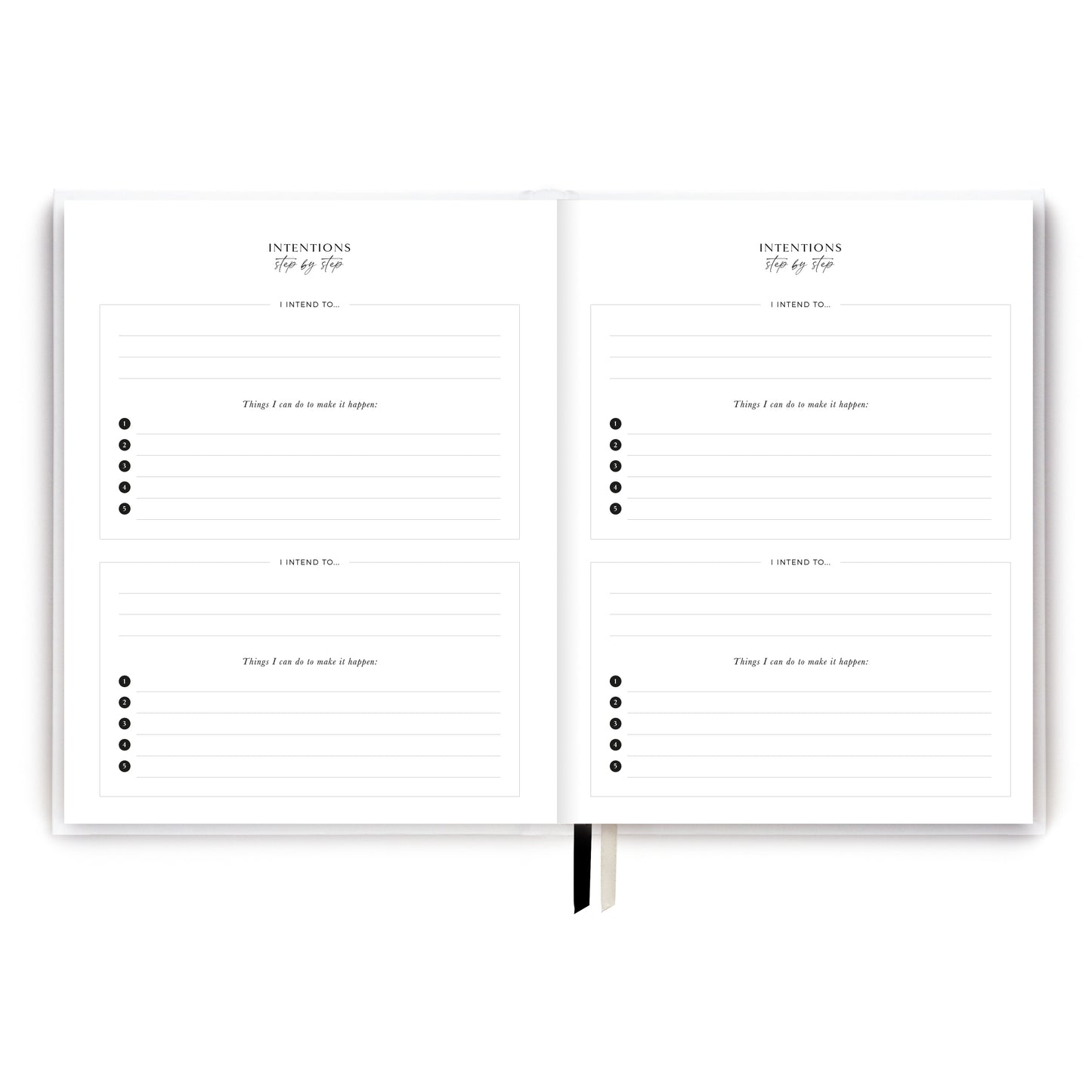 (SOLSTICE) Body + Soul Undated Journal by Blush & Gold in Almond - MAS3326/28