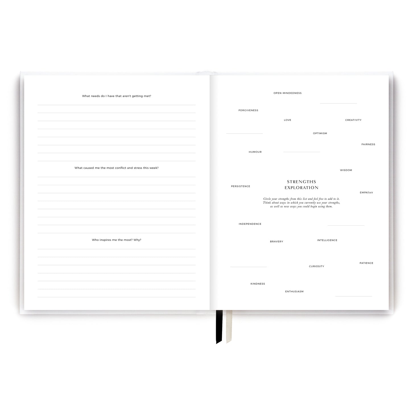 (SOLSTICE) Body + Soul Undated Journal by Blush & Gold in Almond - MAS3326/28