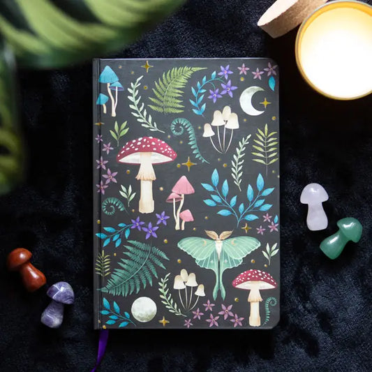 Dark Forest Print A5 Notebook - MAS3418/20