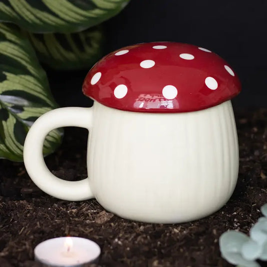 Mushroom Shaped Dark Forest Mug - MAS3430/32