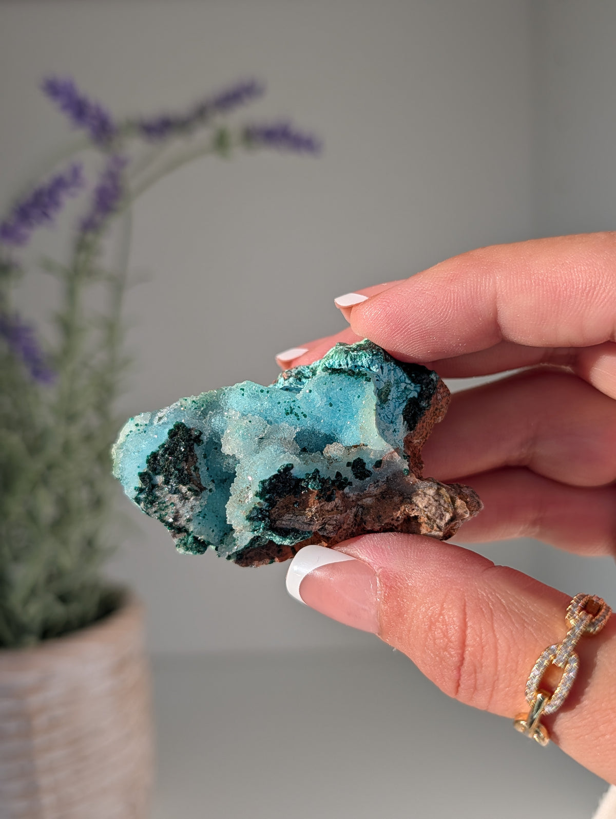 Chrysocolla & Malachite Specimens from Democratic Republic of the Congo
