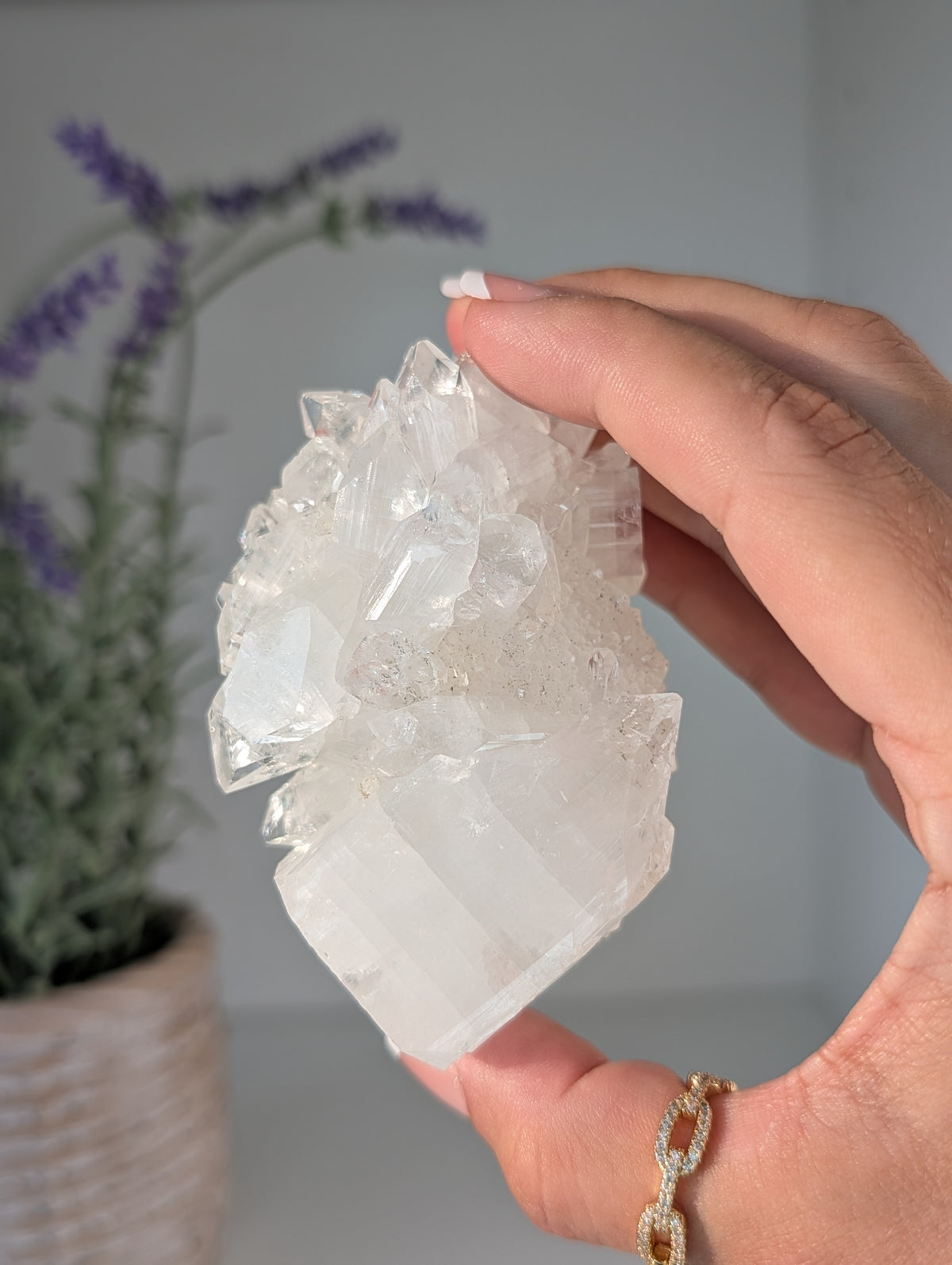 Diamond Calcite Specimens from Maharashtra, India