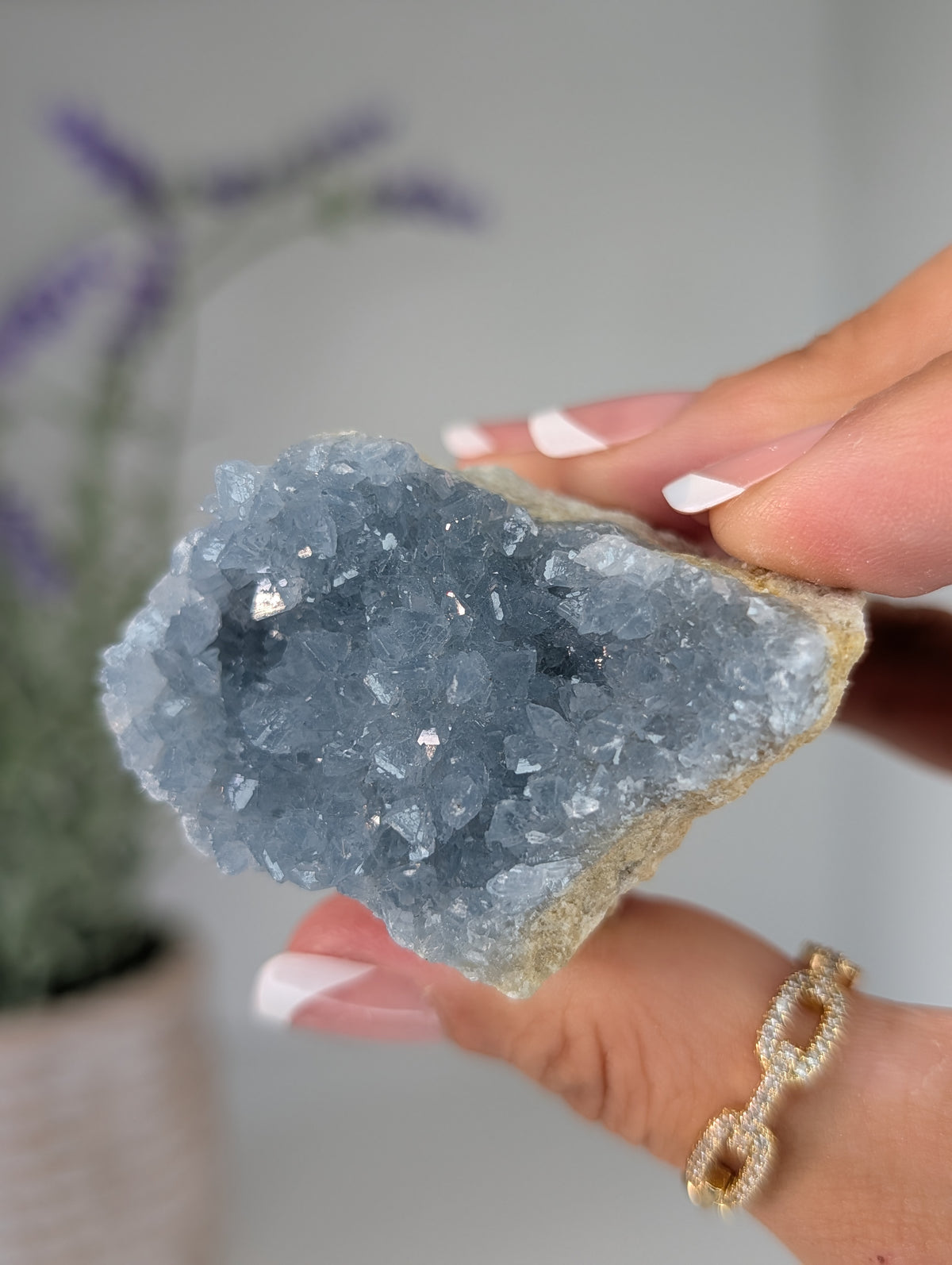 Celestite Cluster Specimens from Azbaishan