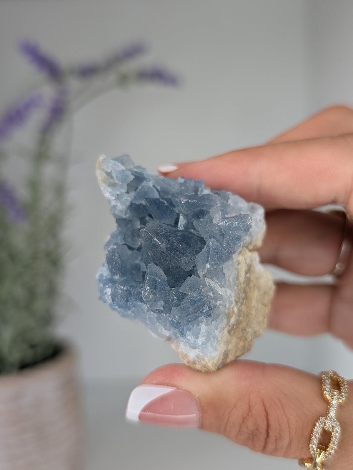 Celestite Cluster Specimens from Azbaishan
