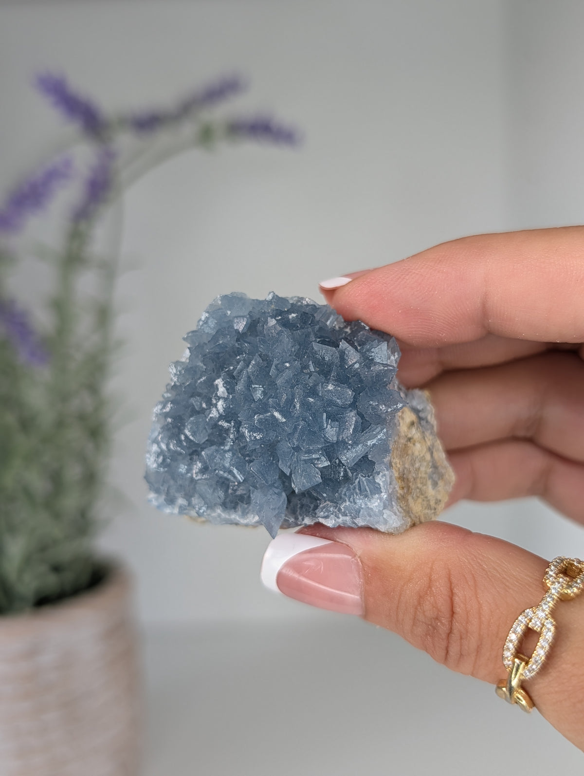 Celestite Cluster Specimens from Azbaishan