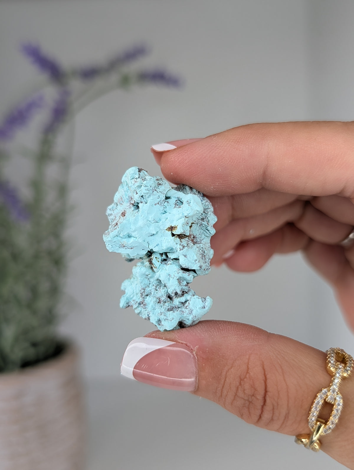 Raw Shattuckite Specimens from Nambia