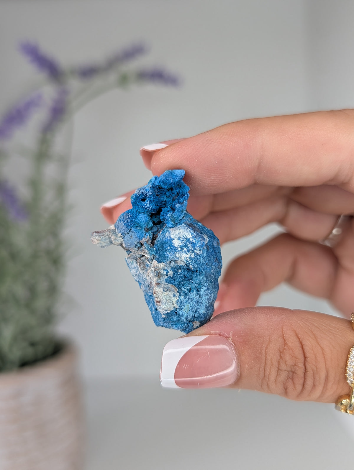 Raw Shattuckite Specimens from Nambia