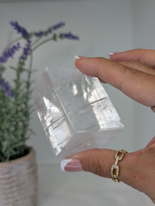 Lavender Optical Calcite from Madagascar