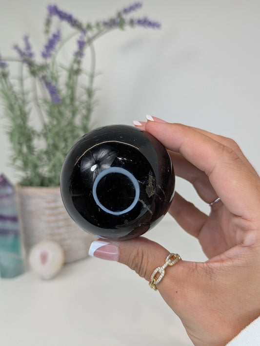 Madagascan Black Tourmaline Spheres
