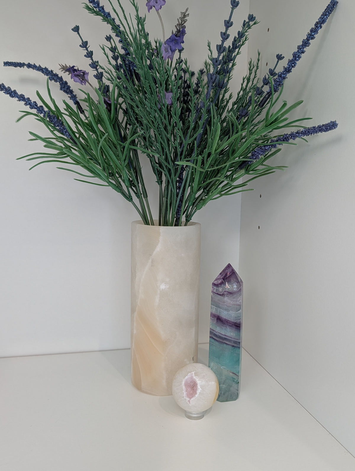 Mexican Banded Honey Onyx Calcite Vases