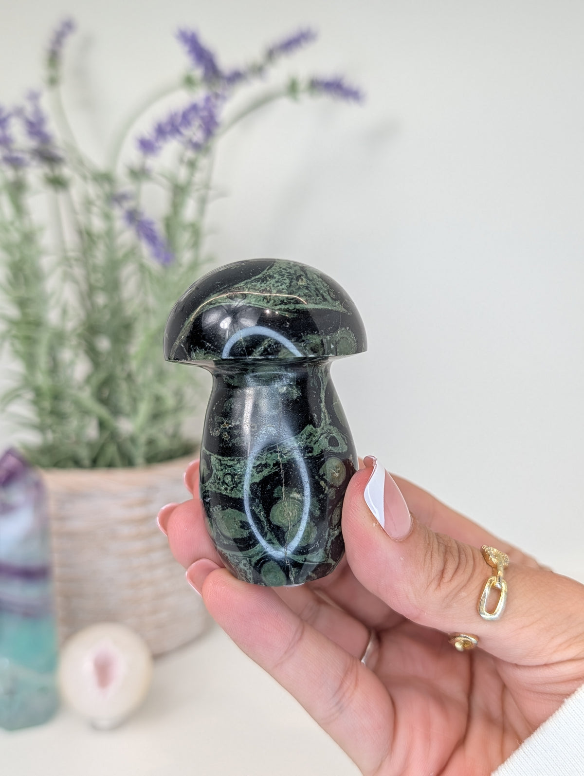 Madagascan Kambaba Jasper Mushrooms