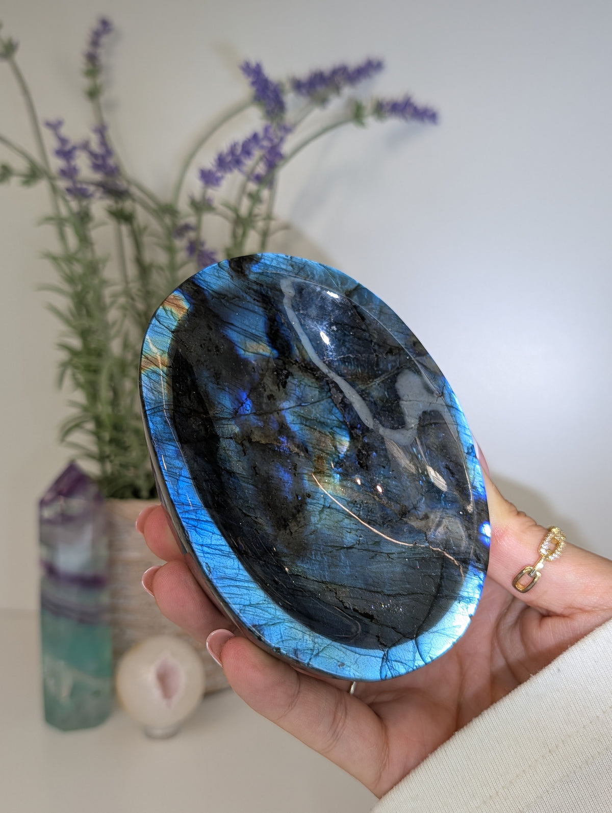 Madagascan Labradorite Bowl