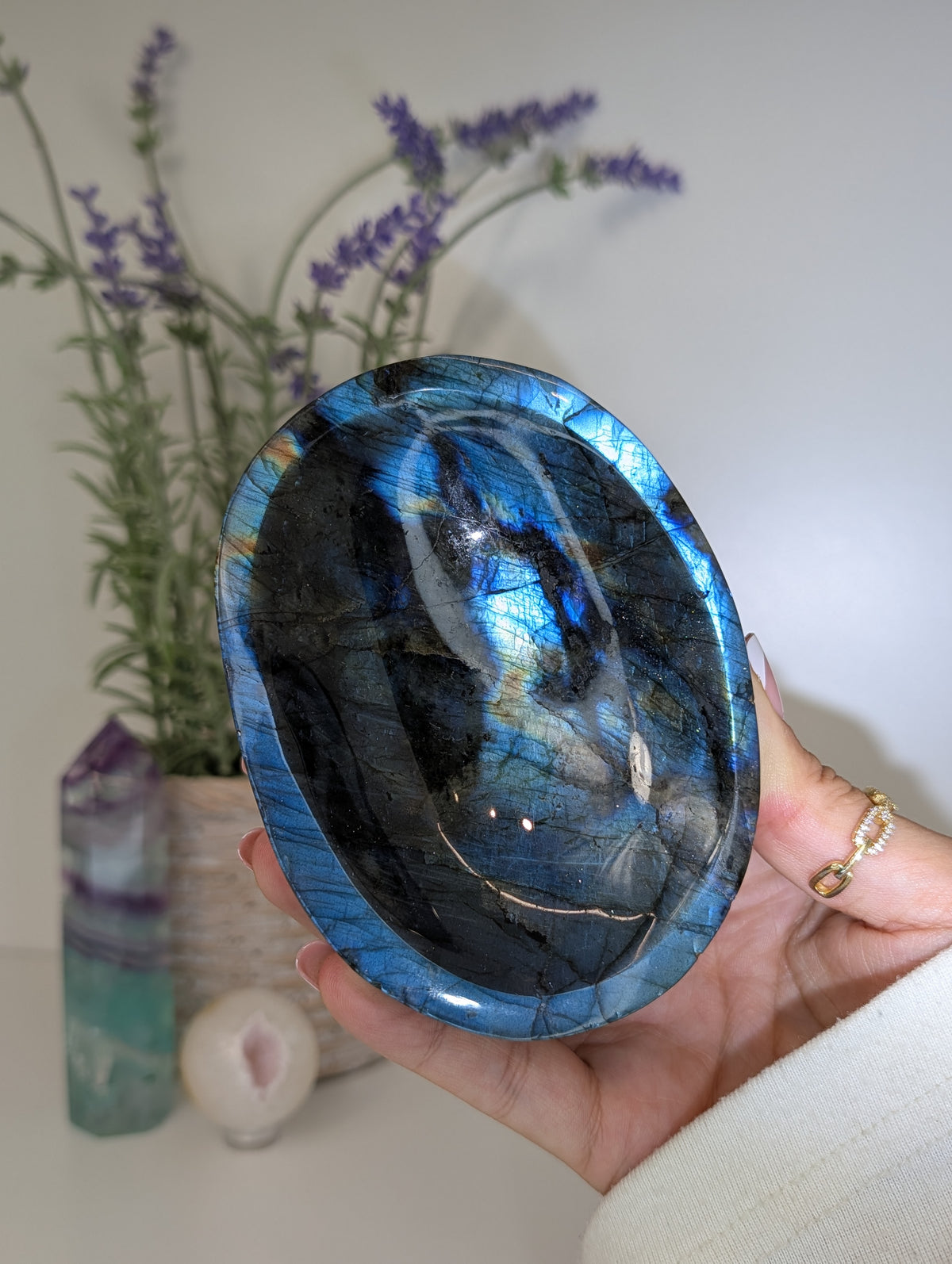 Madagascan Labradorite Bowl