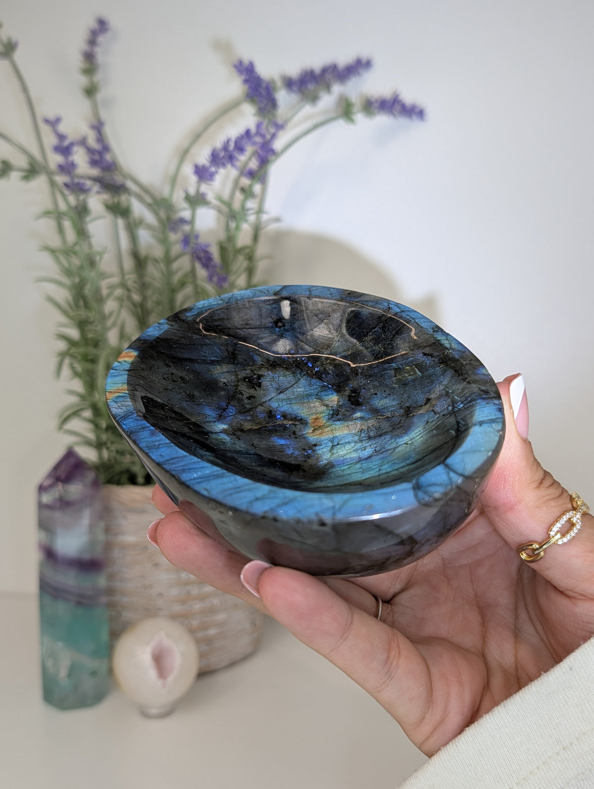 Madagascan Labradorite Bowl